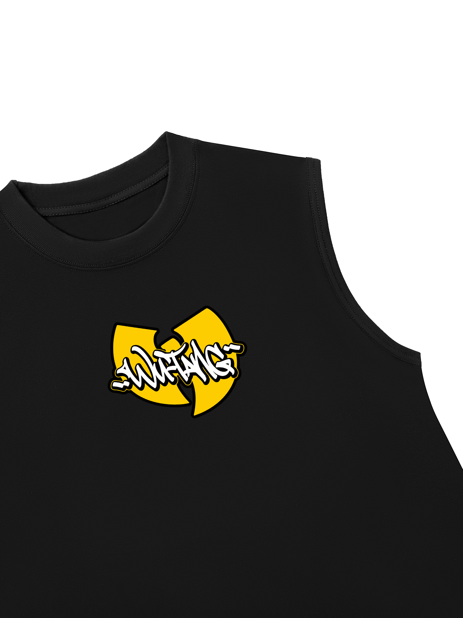 Áo Ba Lỗ Relaxed Fit Rapper Wu-Tang Clan Logo