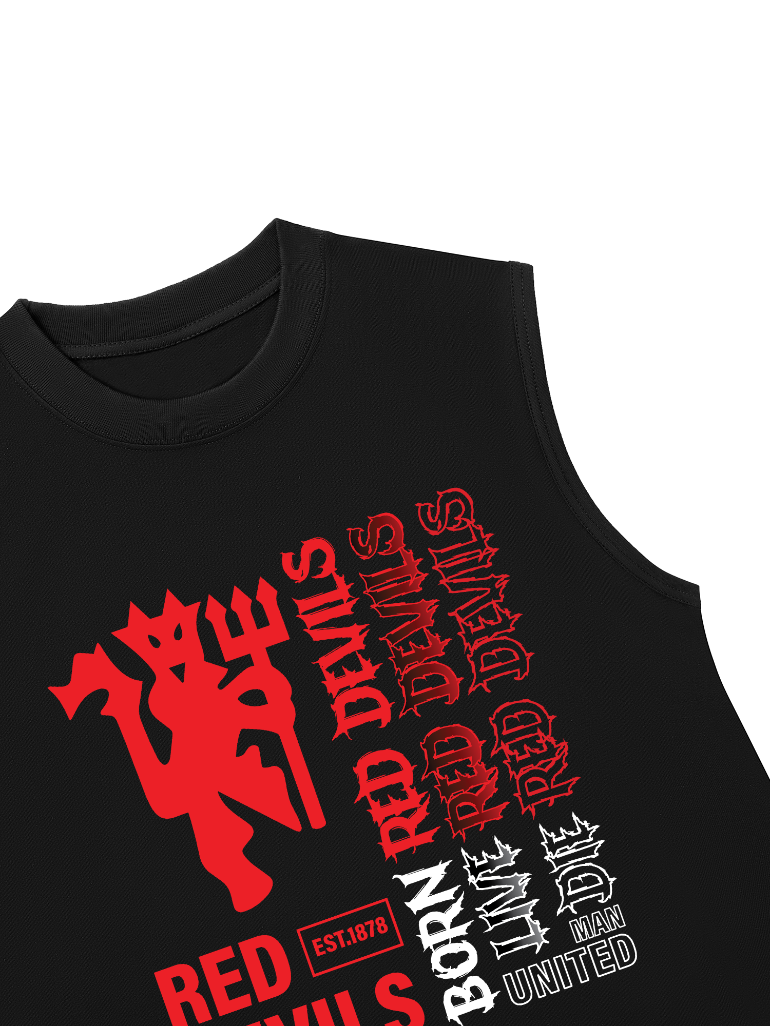 Áo Ba Lỗ Relaxed Fit Red Devils EST 1878