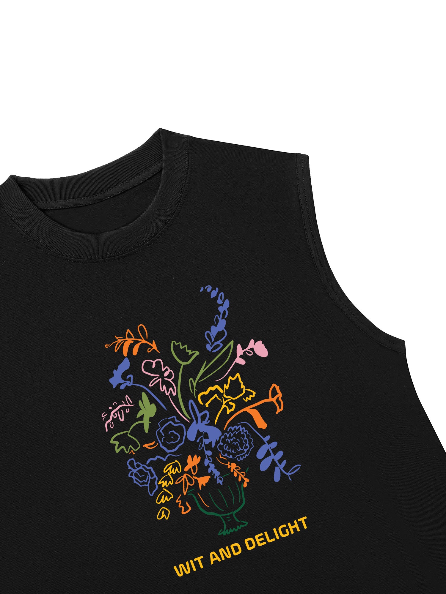 Áo Ba Lỗ Relaxed Fit Wit Amd Delight