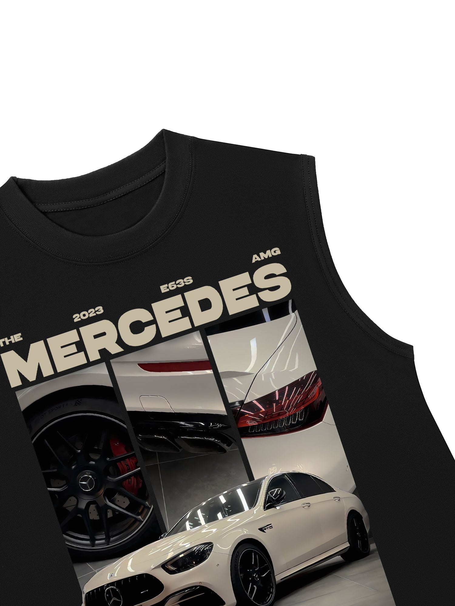 Áo Ba Lỗ Relaxed Fit Mercedes Raw Power