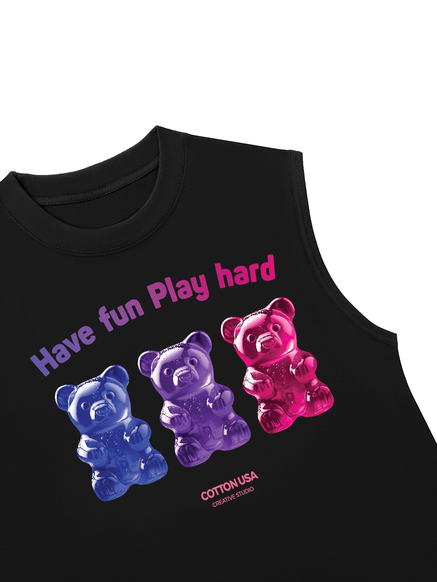 Áo Ba Lỗ Relaxed Fit Have Fun Play Hard