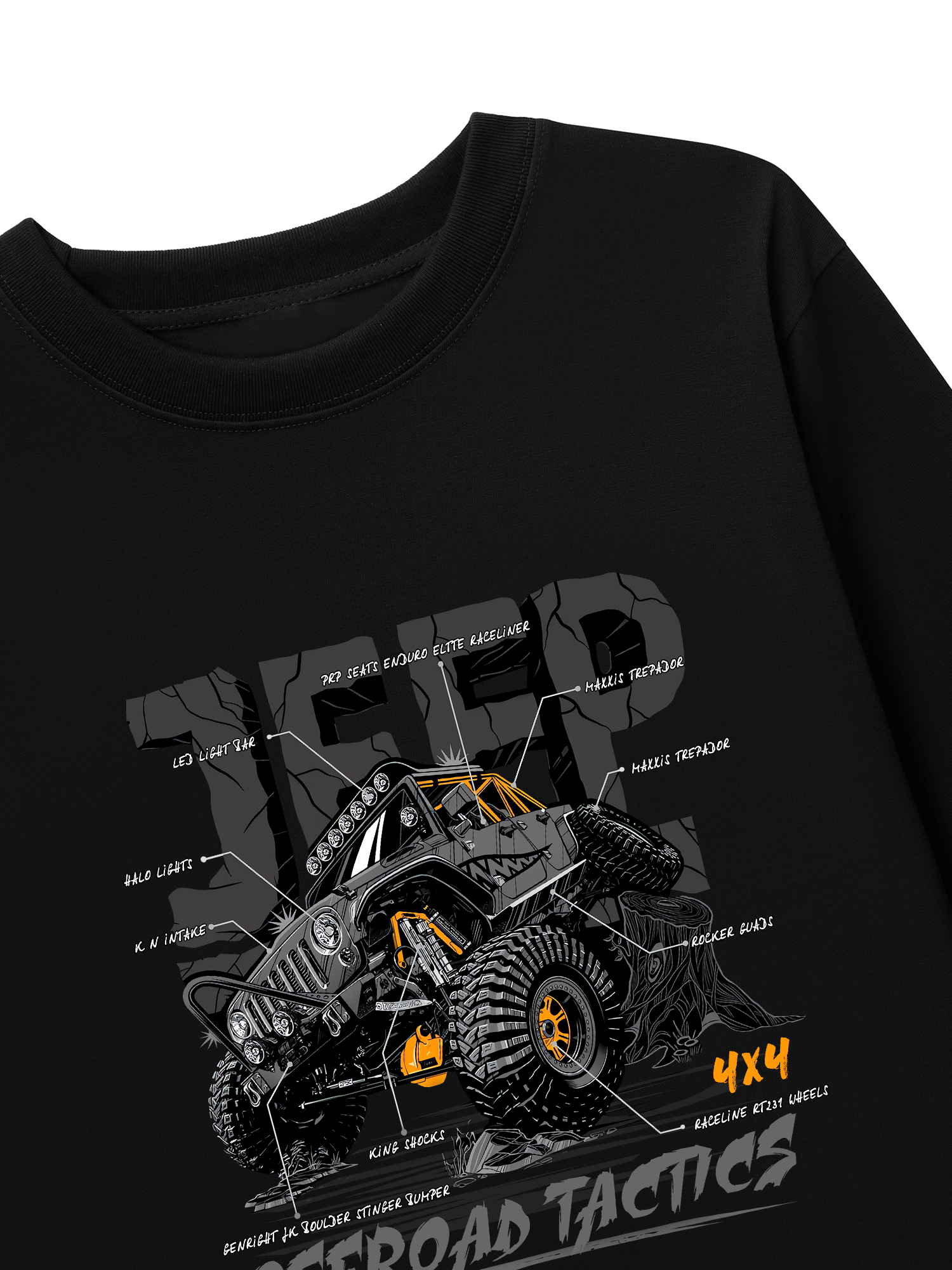 Áo Thun Dài Tay JEEP  OFFROAD TACTICS