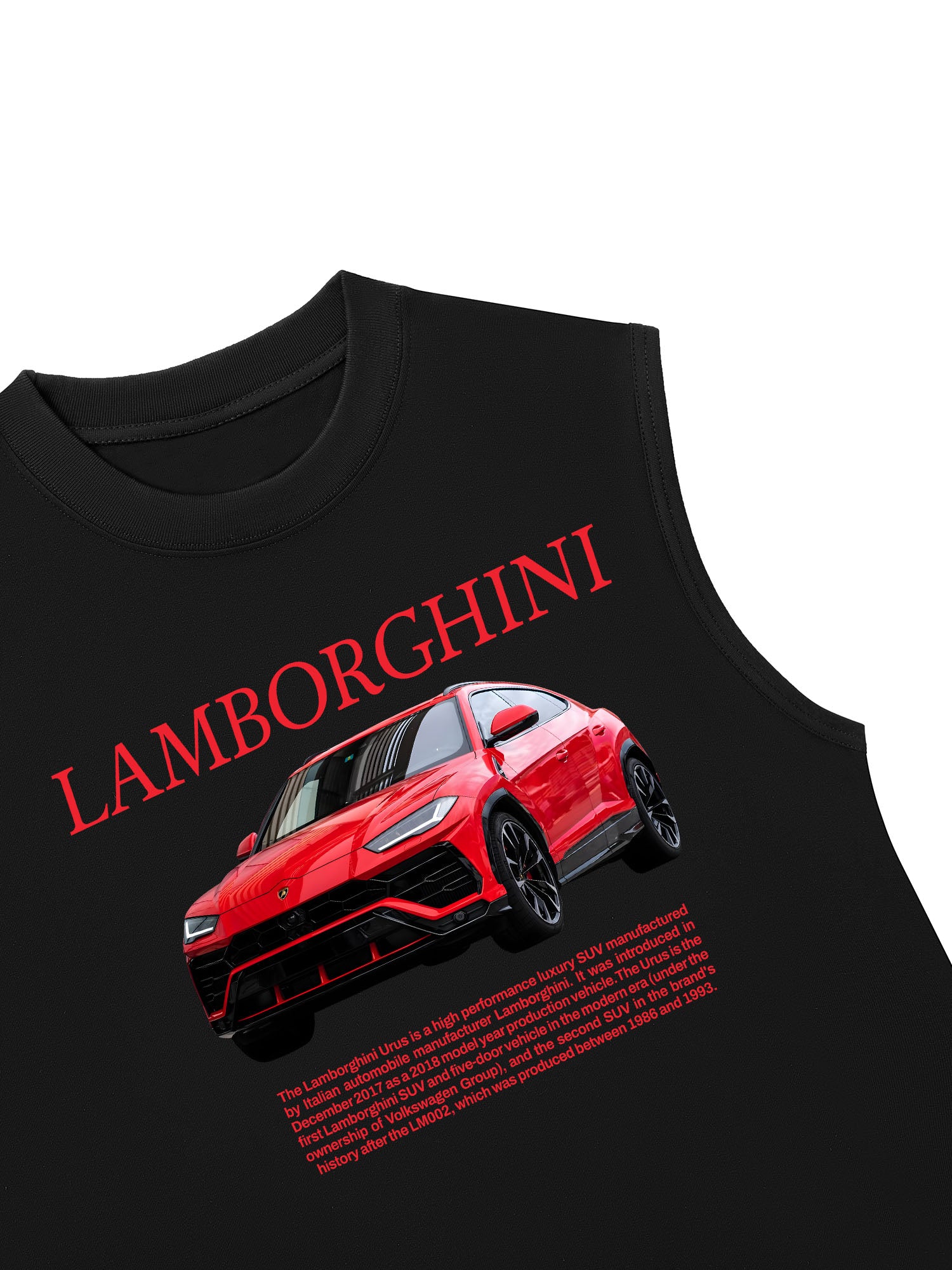 Áo Ba Lỗ Relaxed Fit Lamborghini Urus Red
