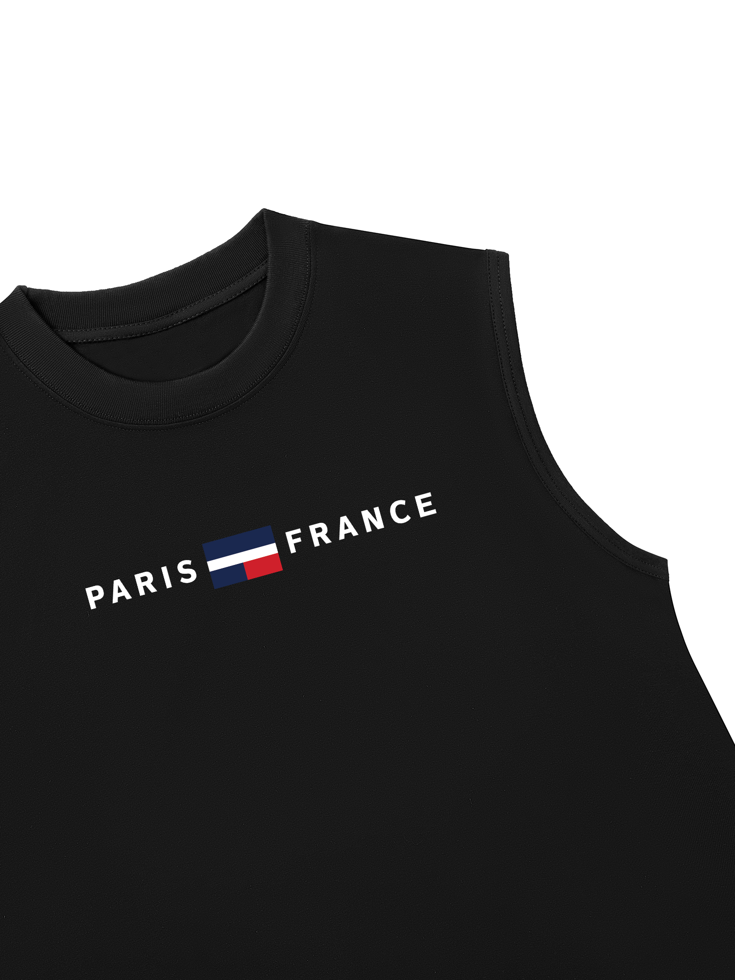 Áo Ba Lỗ Relaxed Fit City Paris France