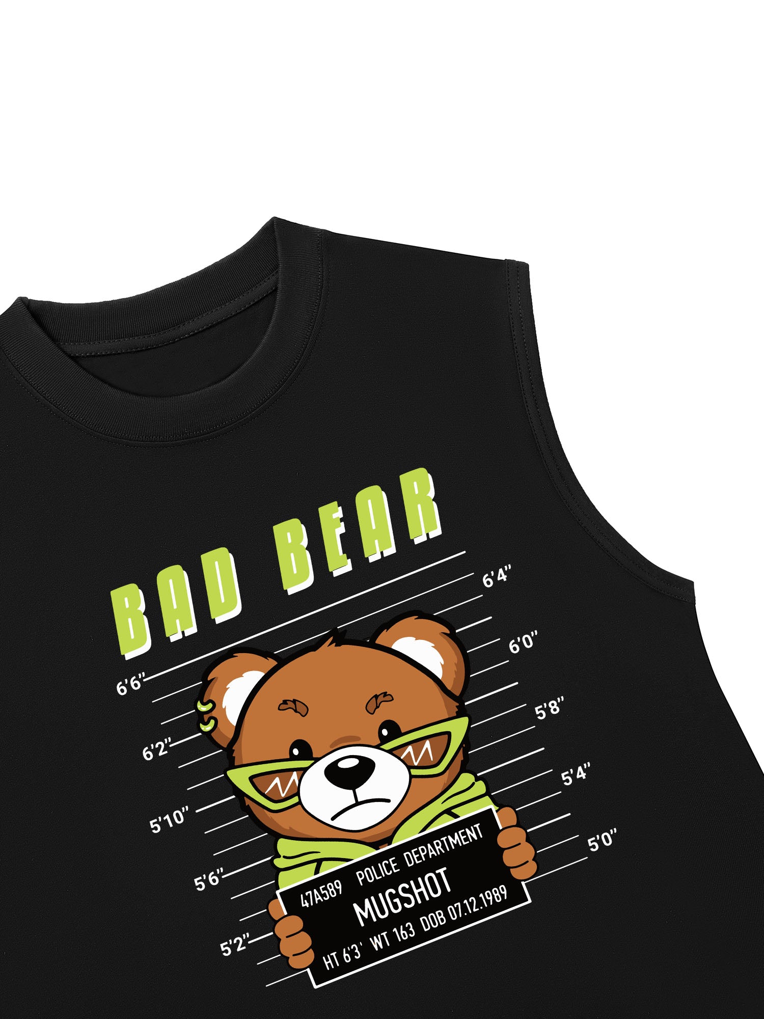 Áo Ba Lỗ Relaxed Fit Bad Bear