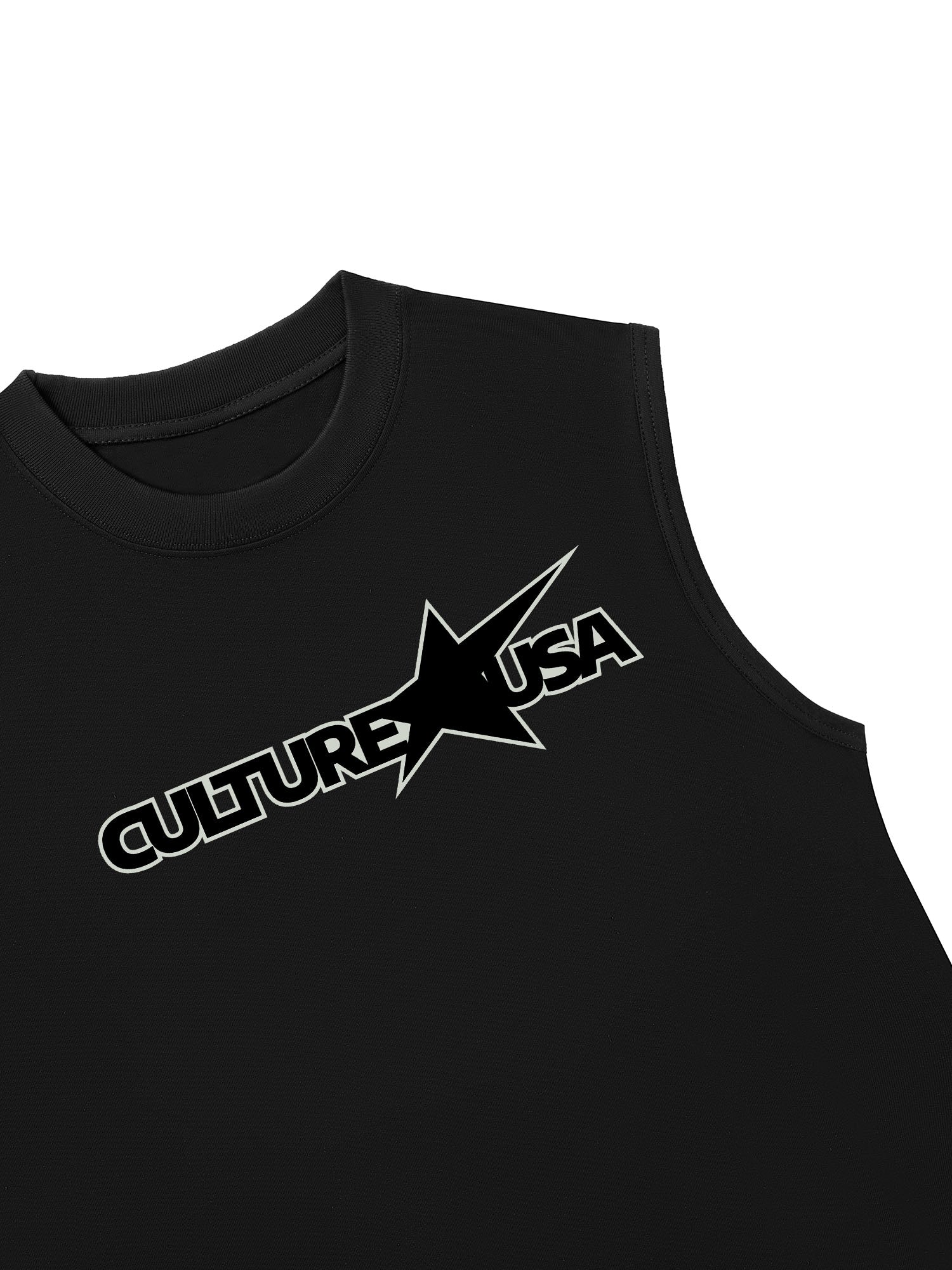 Áo Ba Lỗ Relaxed Fit USA Culture Star