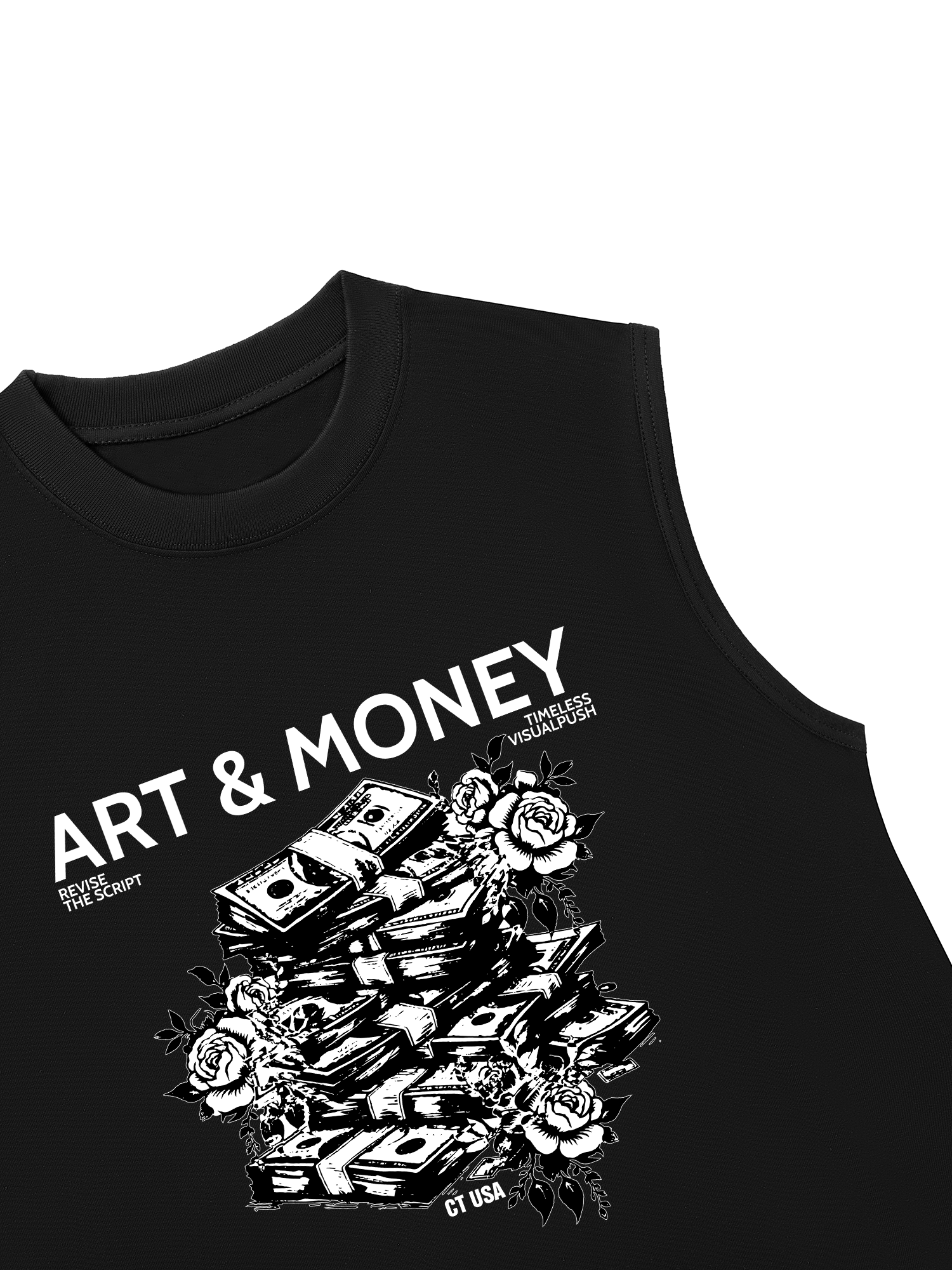 Áo Ba Lỗ Relaxed Fit Art & Money