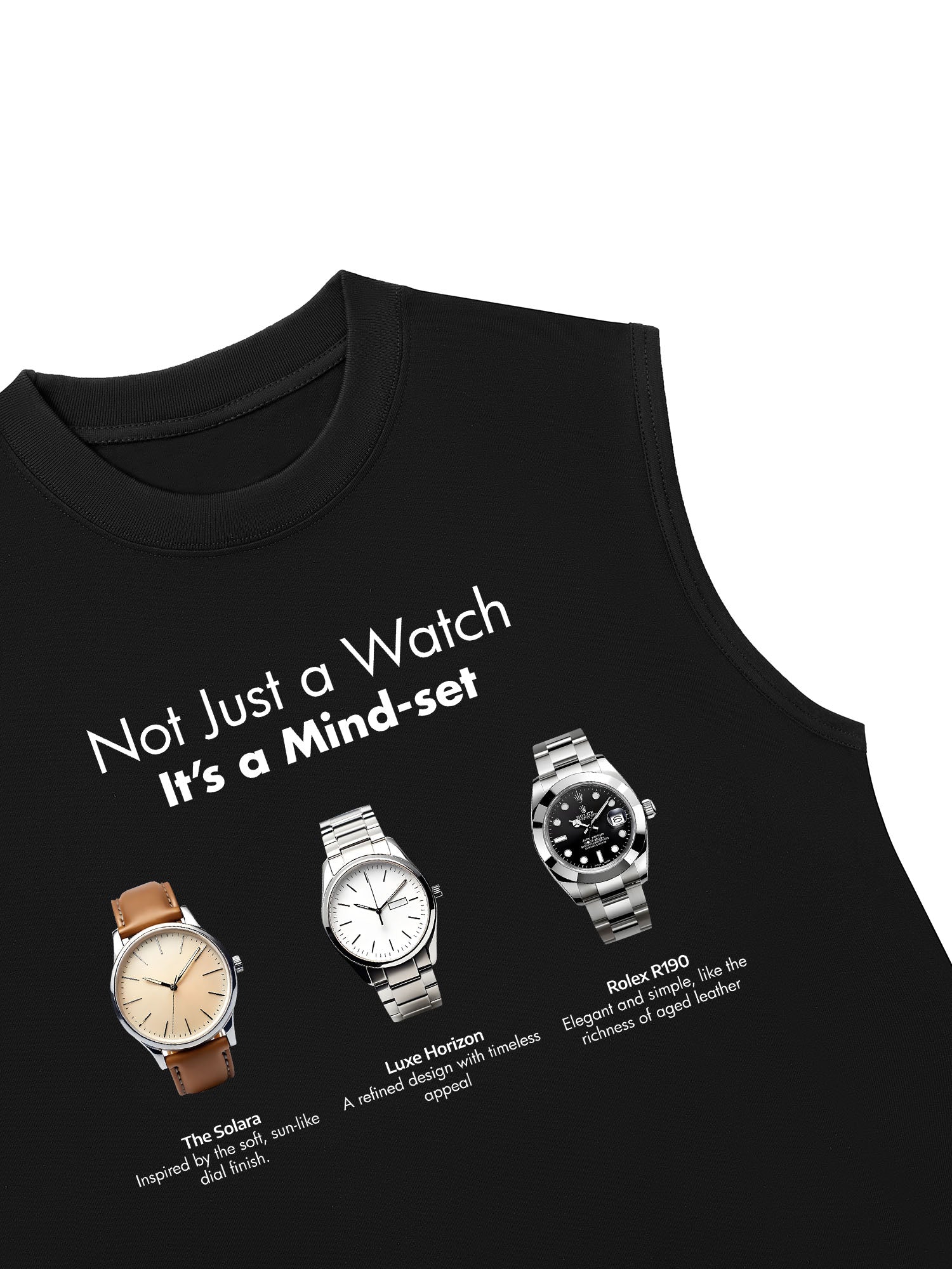 Áo Ba Lỗ Relaxed Fit Watch It_s A Mindset