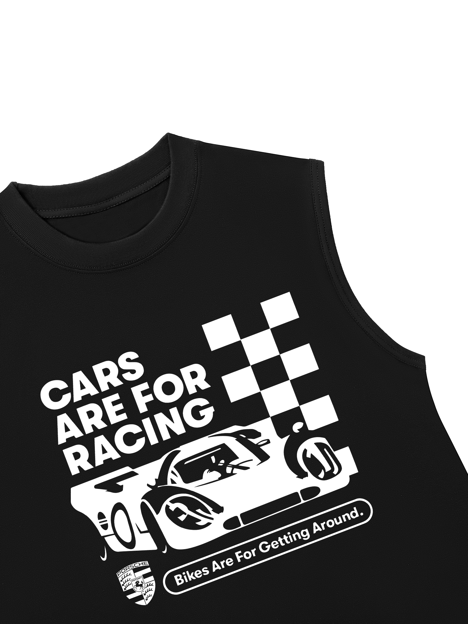 Áo Ba Lỗ Relaxed Fit Porsche Cars Are For Racing