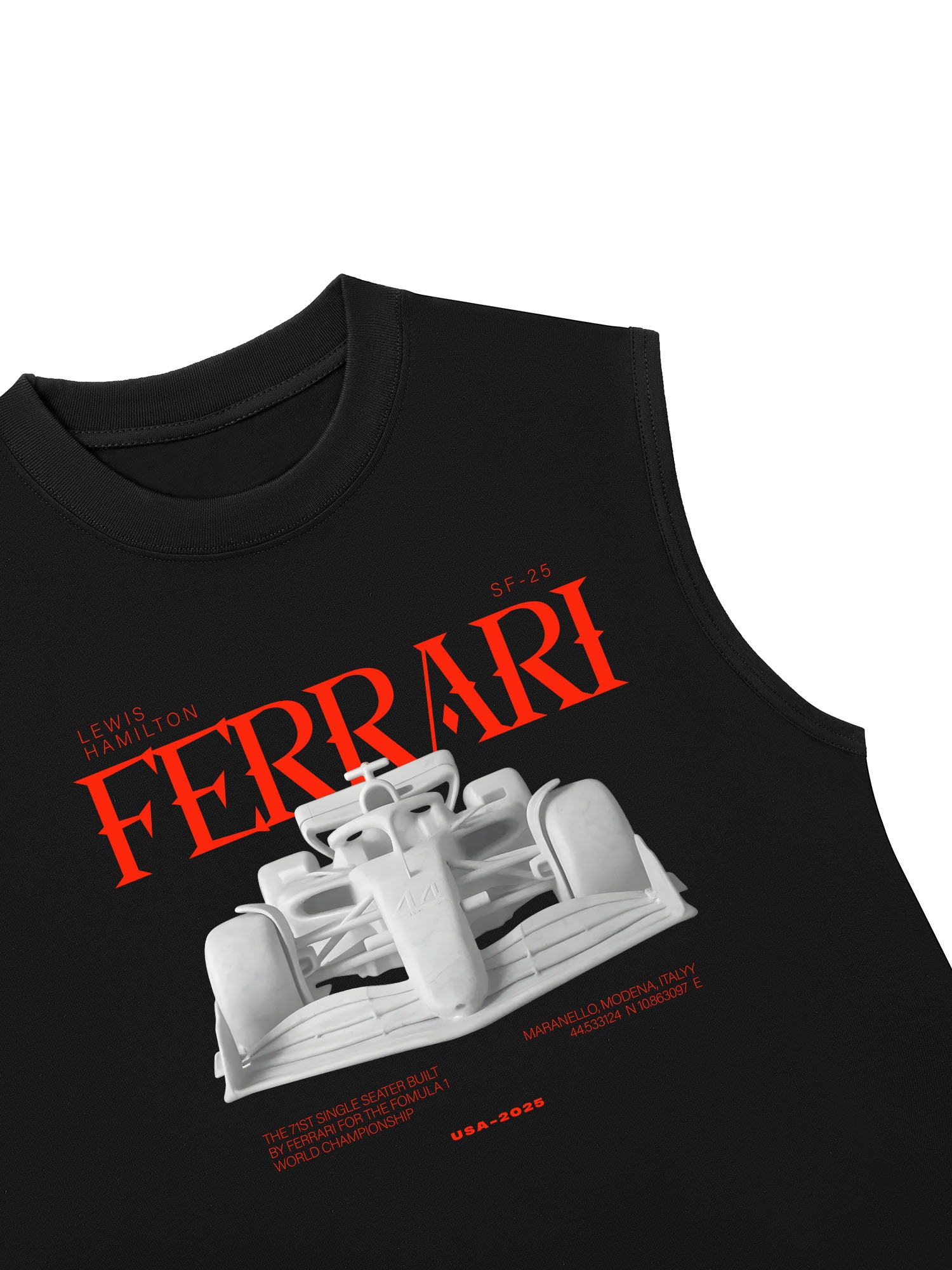 Áo Ba Lỗ Relaxed Fit Ferrari Maranello Modena
