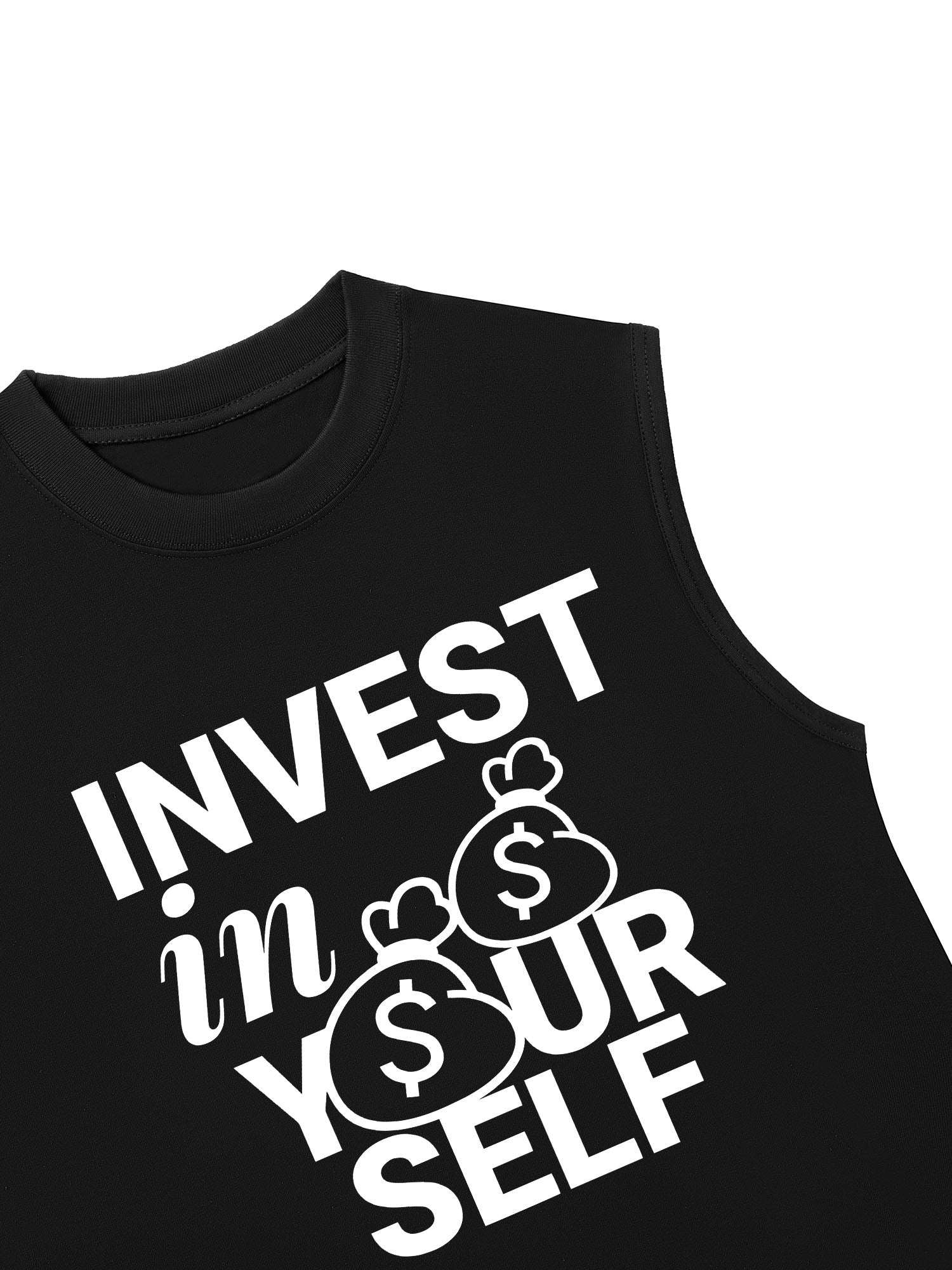 Áo Ba Lỗ Relaxed Fit Money Invest In Yourself