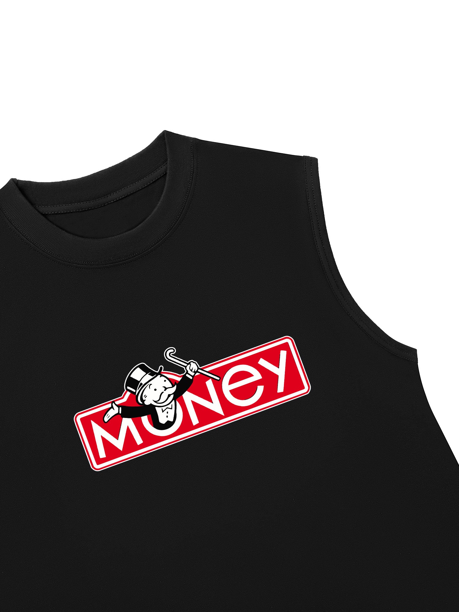 Áo Ba Lỗ Relaxed Fit Money Monopoly Custom