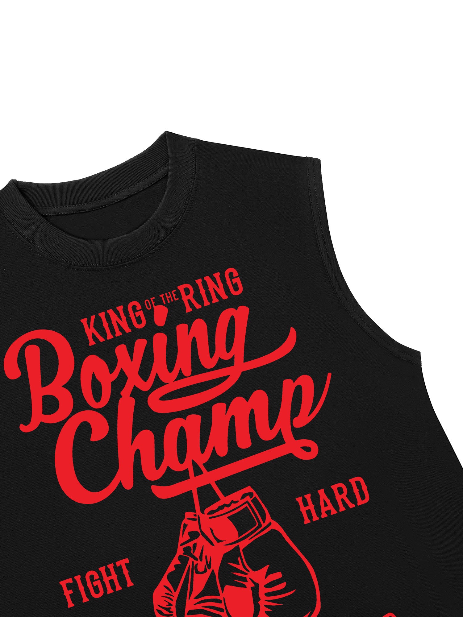 Áo Ba Lỗ Relaxed Fit Champions Boxing Club