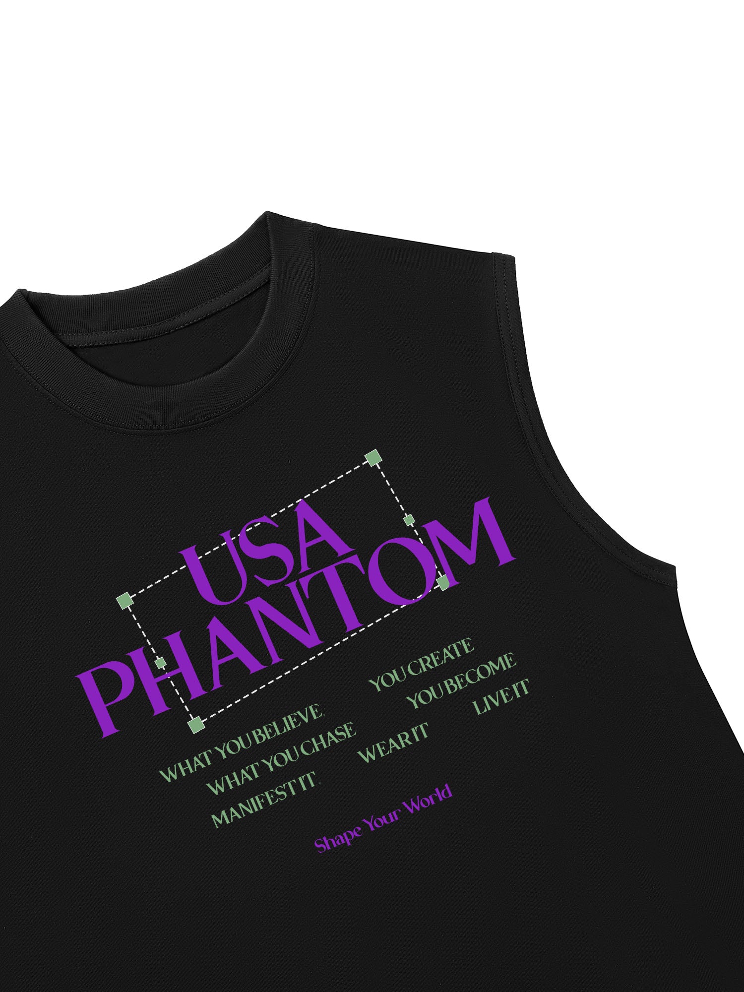 Áo Ba Lỗ Relaxed Fit USA Phantom Chase