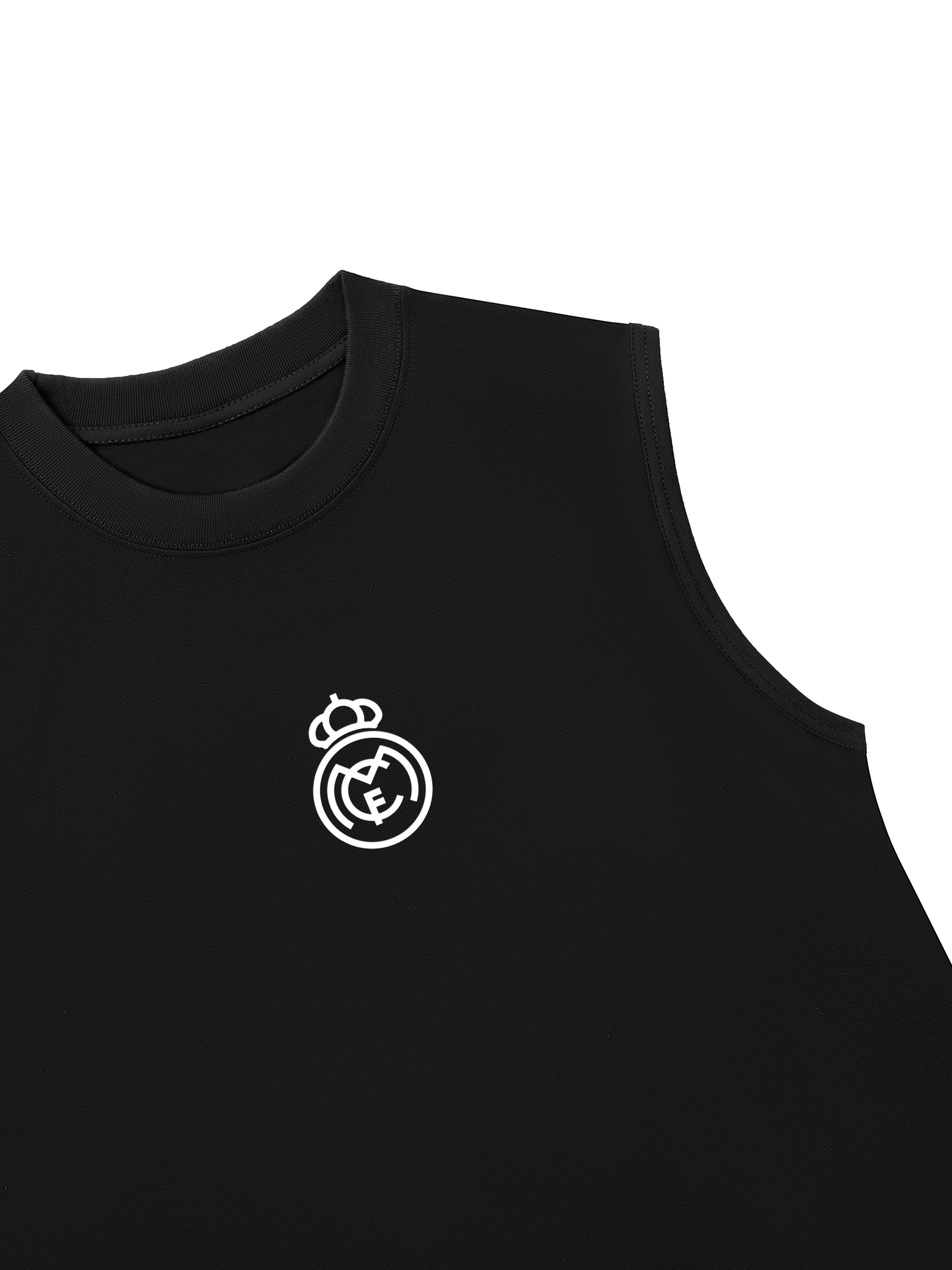 Áo Ba Lỗ Relaxed Fit Real Marid Marid Is White