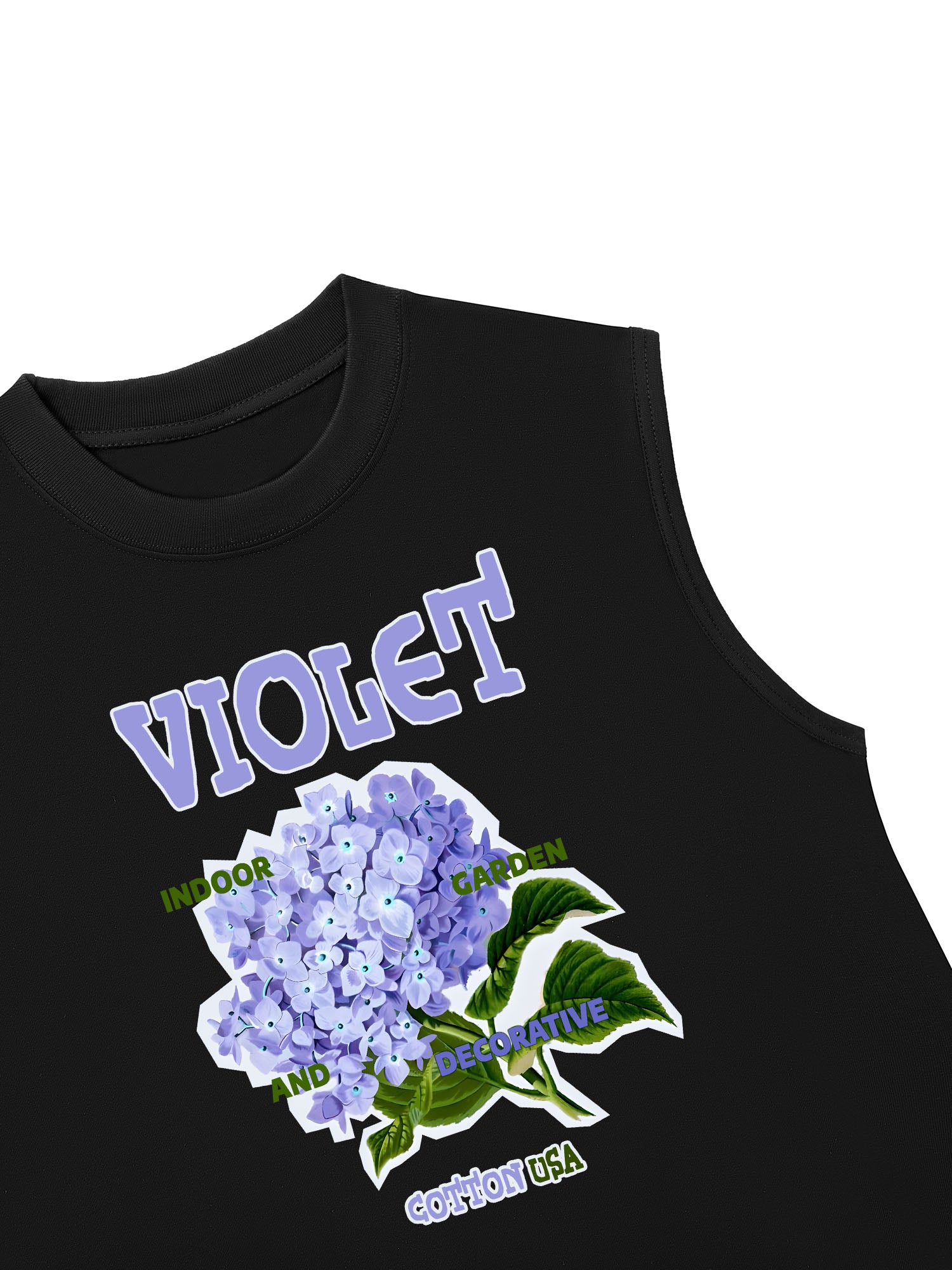 Áo Ba Lỗ Relaxed Fit Floral Indoor Violet
