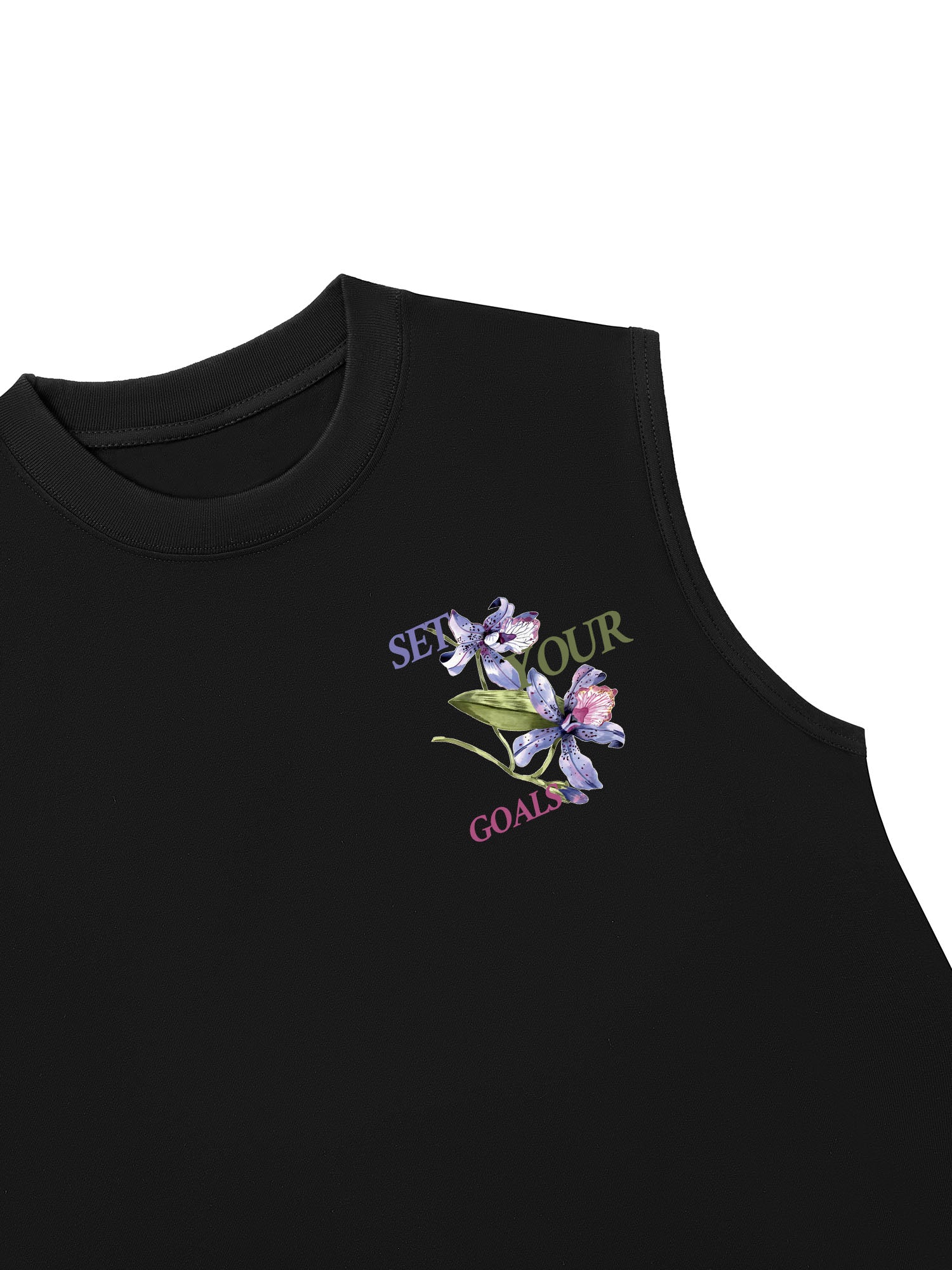Áo Ba Lỗ Relaxed Fit Set Your Goals