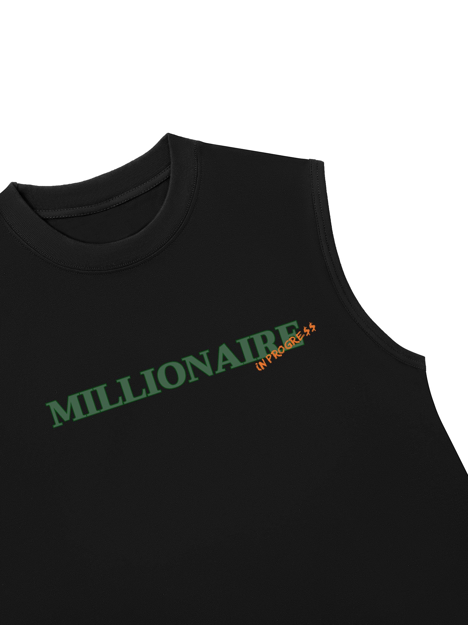 Áo Ba Lỗ Relaxed Fit Money Millionaire In Progress