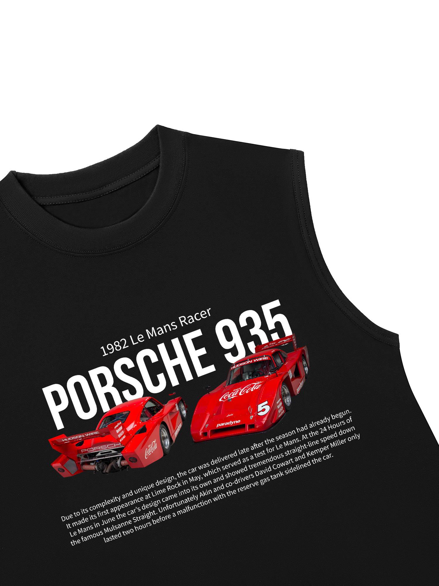 Áo Ba Lỗ Relaxed Fit Porsche 935 Coca Cola