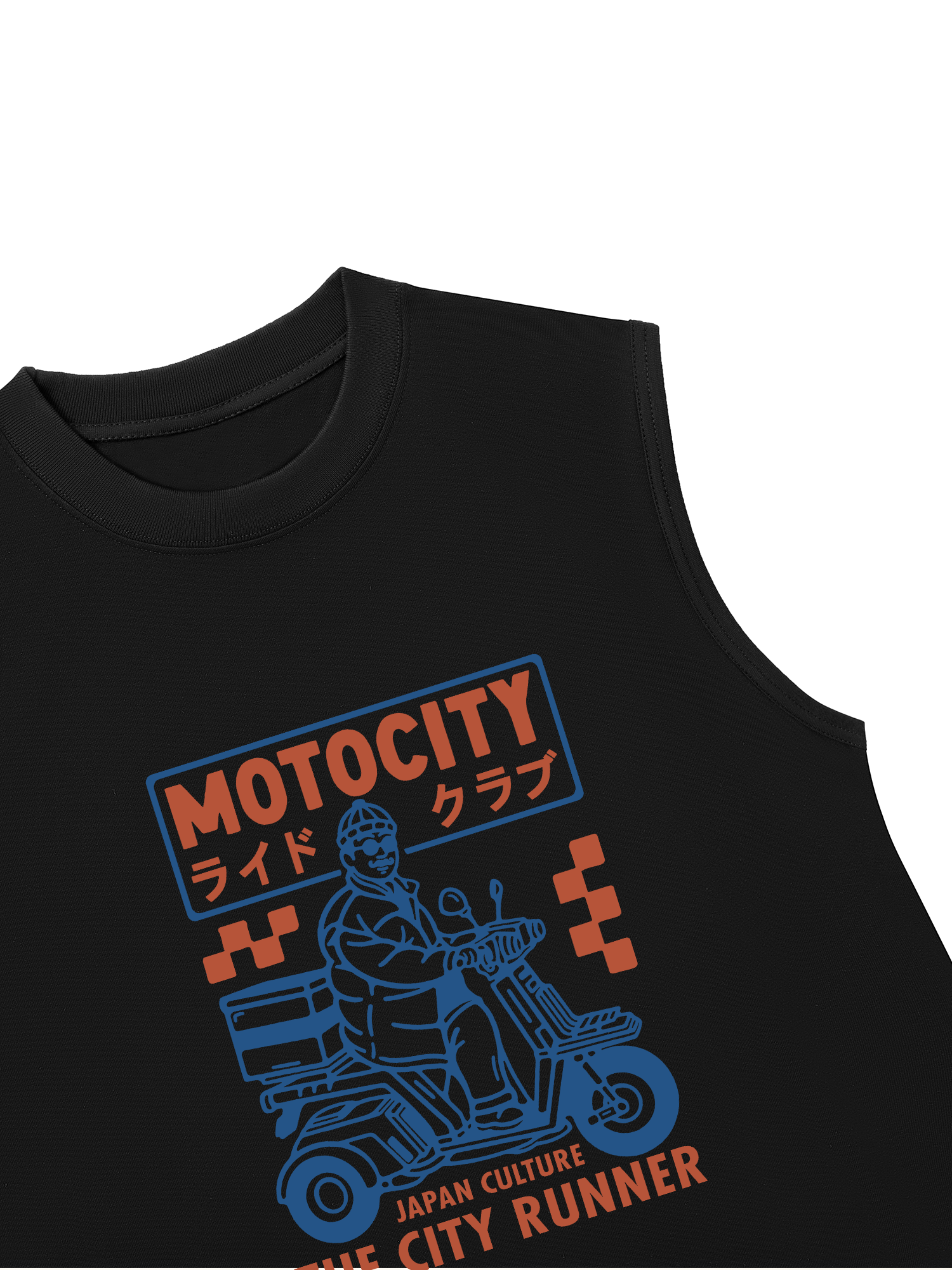 Áo Ba Lỗ Relaxed Fit MOTOCITY