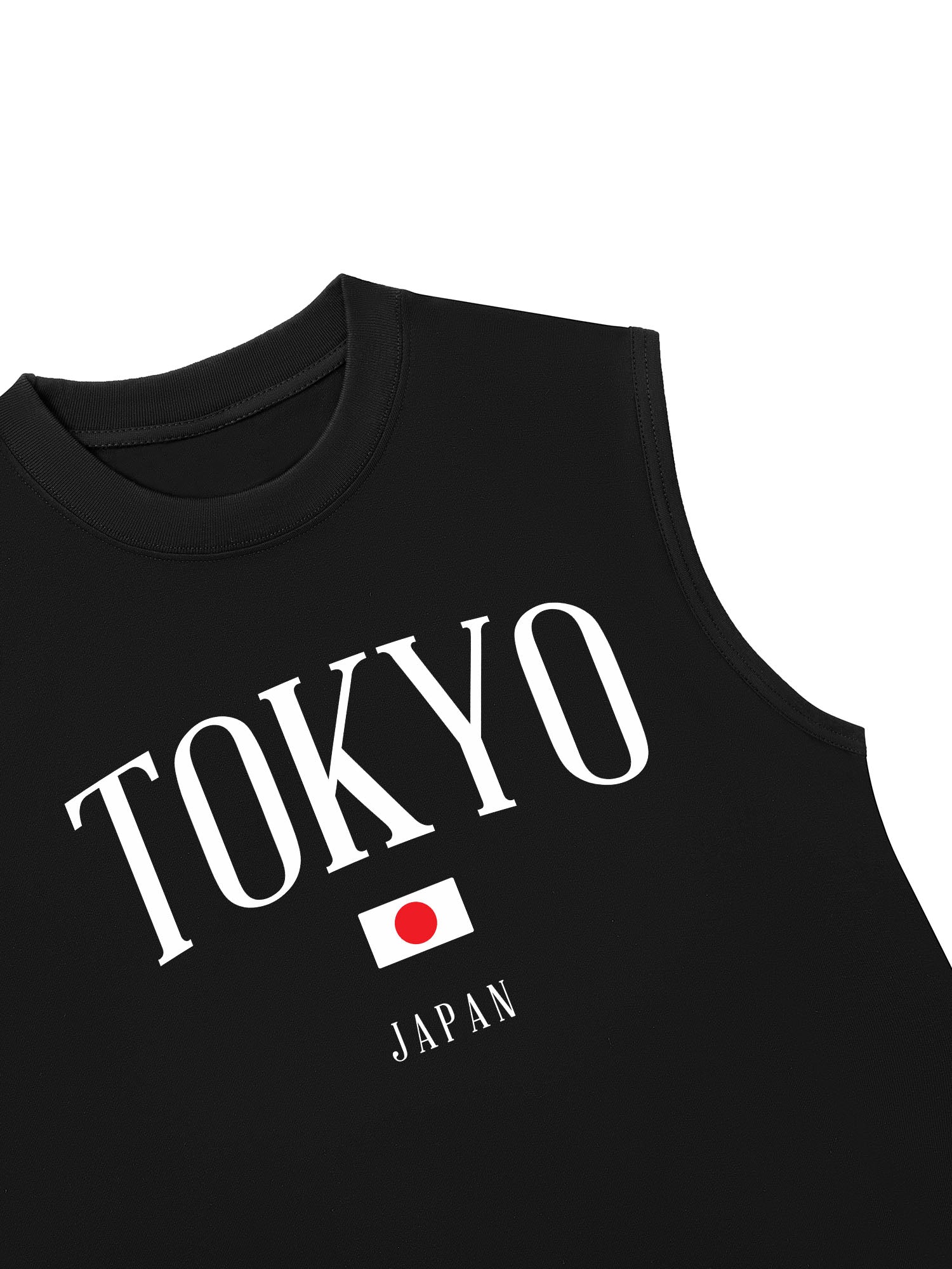 Áo Ba Lỗ Relaxed Fit Tokyo Japan Classic