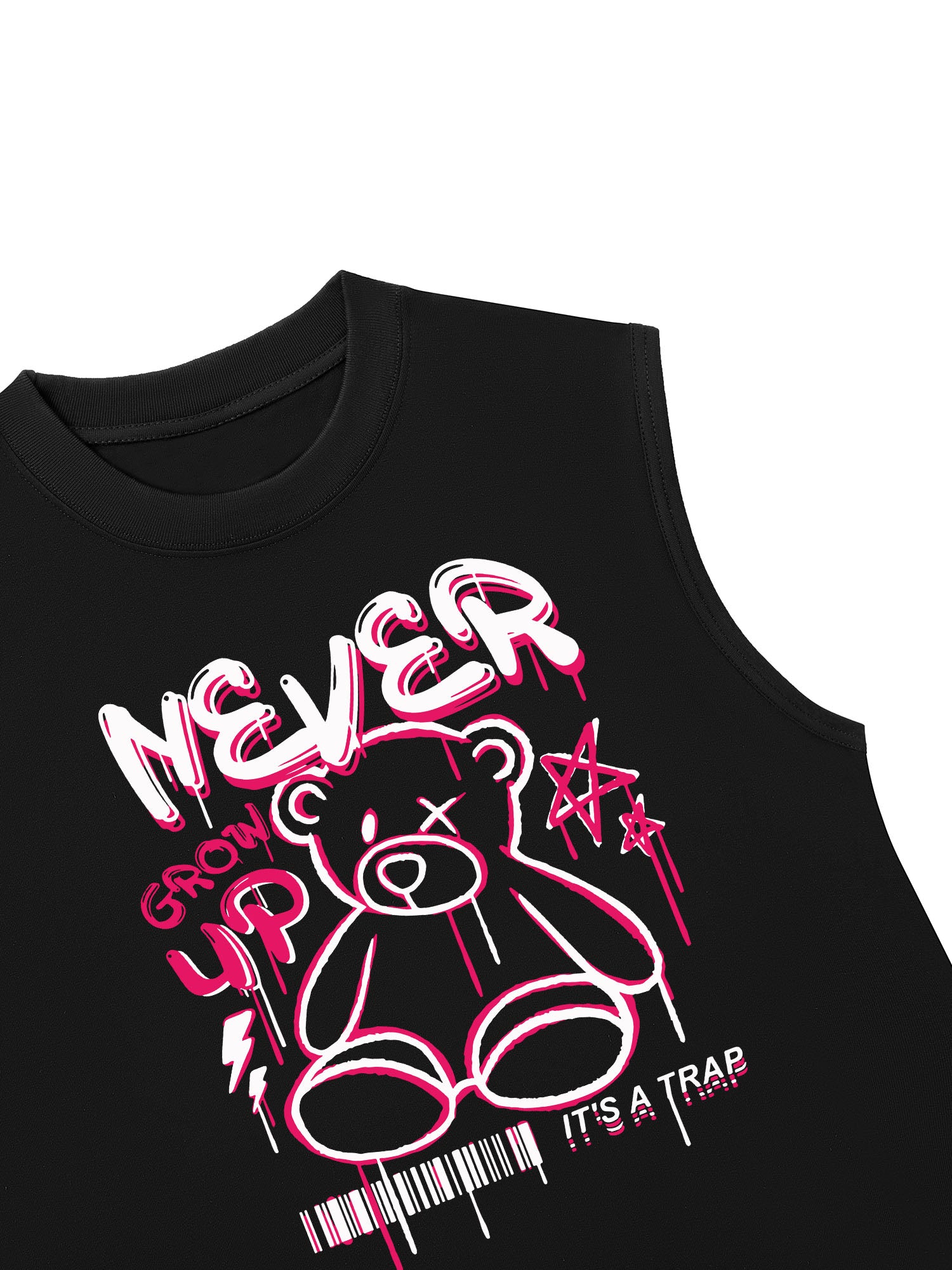 Áo Ba Lỗ Relaxed Fit Never Grow Up