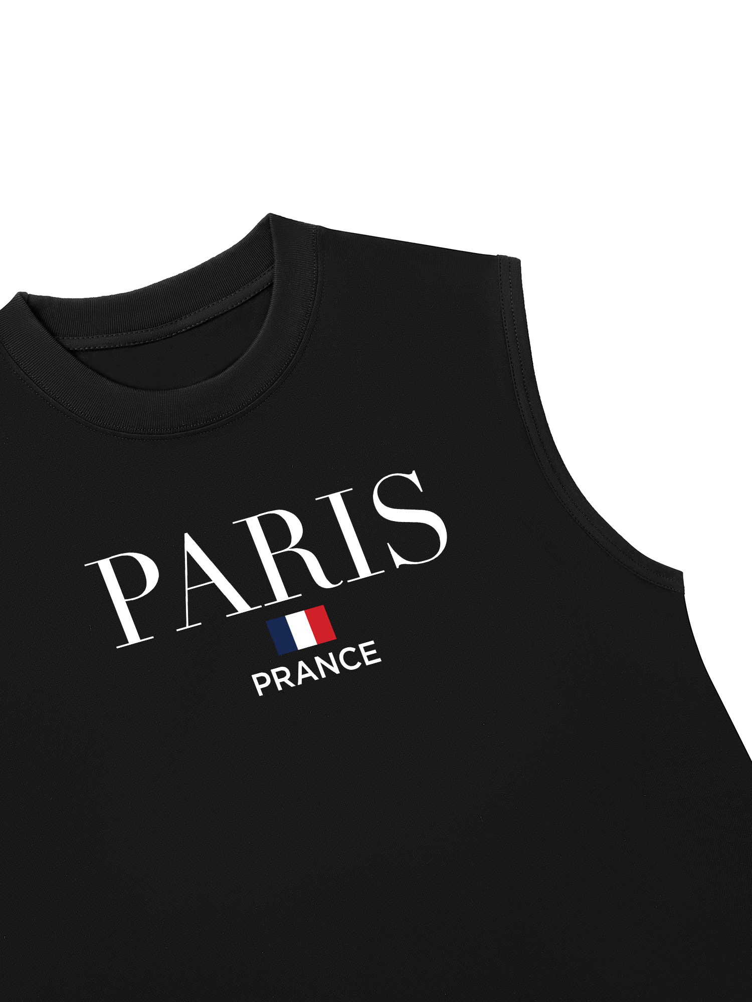 Áo Ba Lỗ Relaxed Fit Paris Prance
