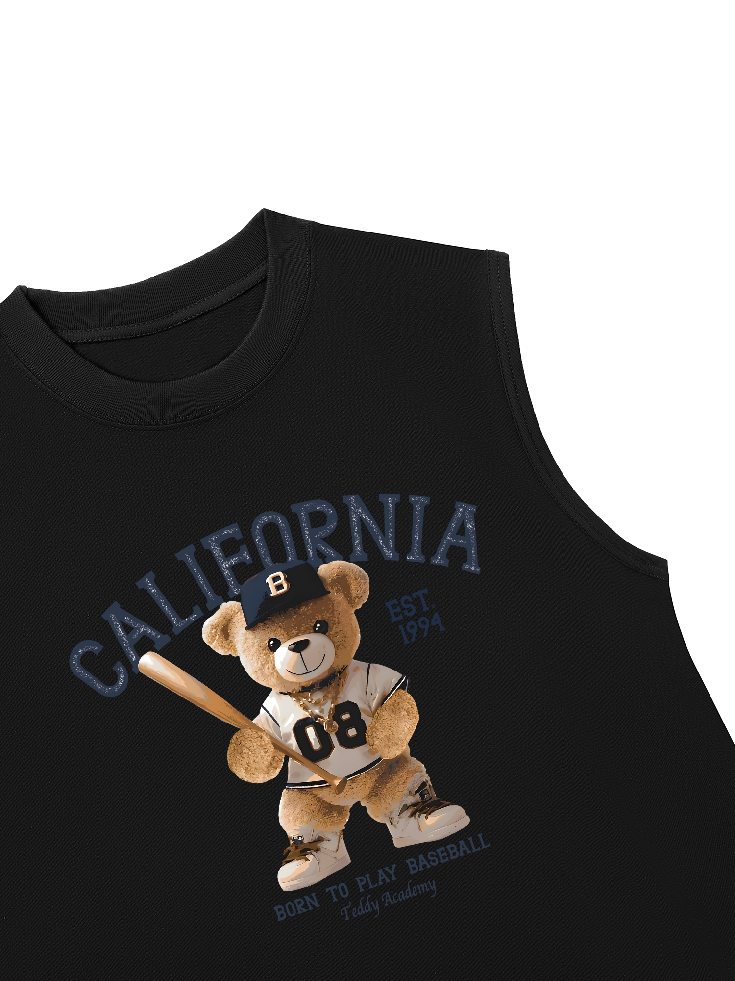 Áo Ba Lỗ Relaxed Fit Baseball Born To Play