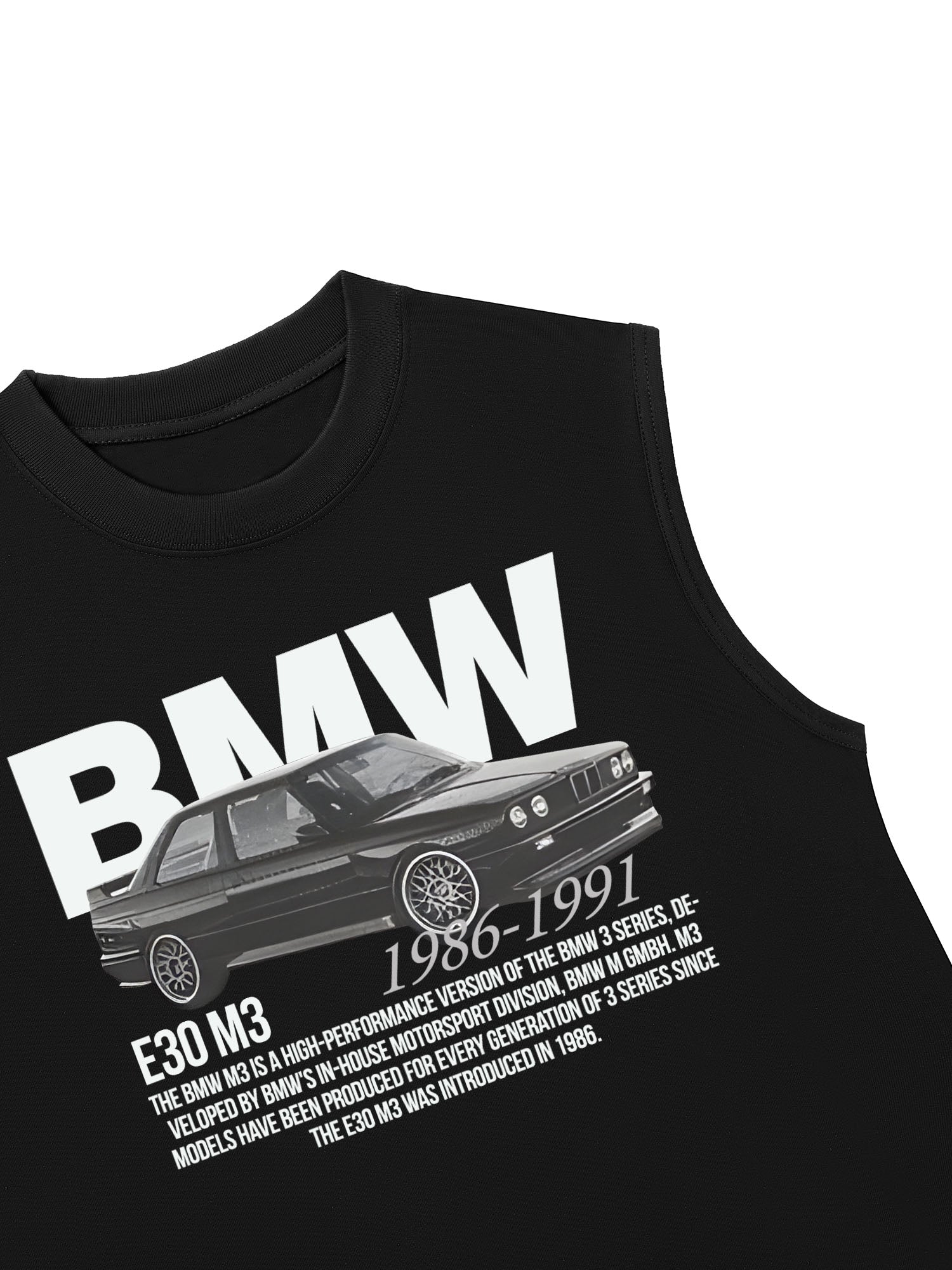 Áo Ba Lỗ Relaxed Fit BMW E30 M3