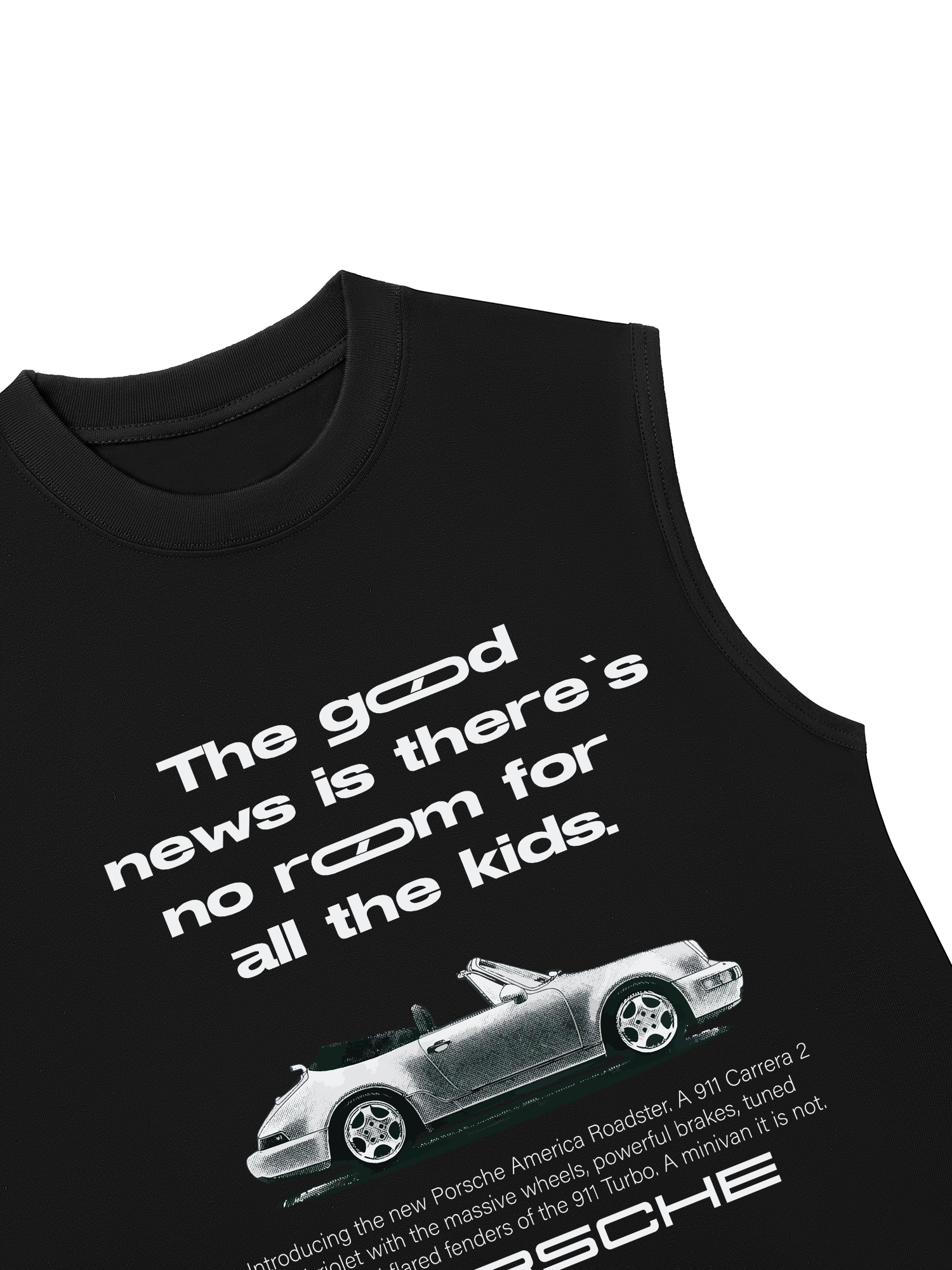 Áo Ba Lỗ Relaxed Fit Porsche The Good New