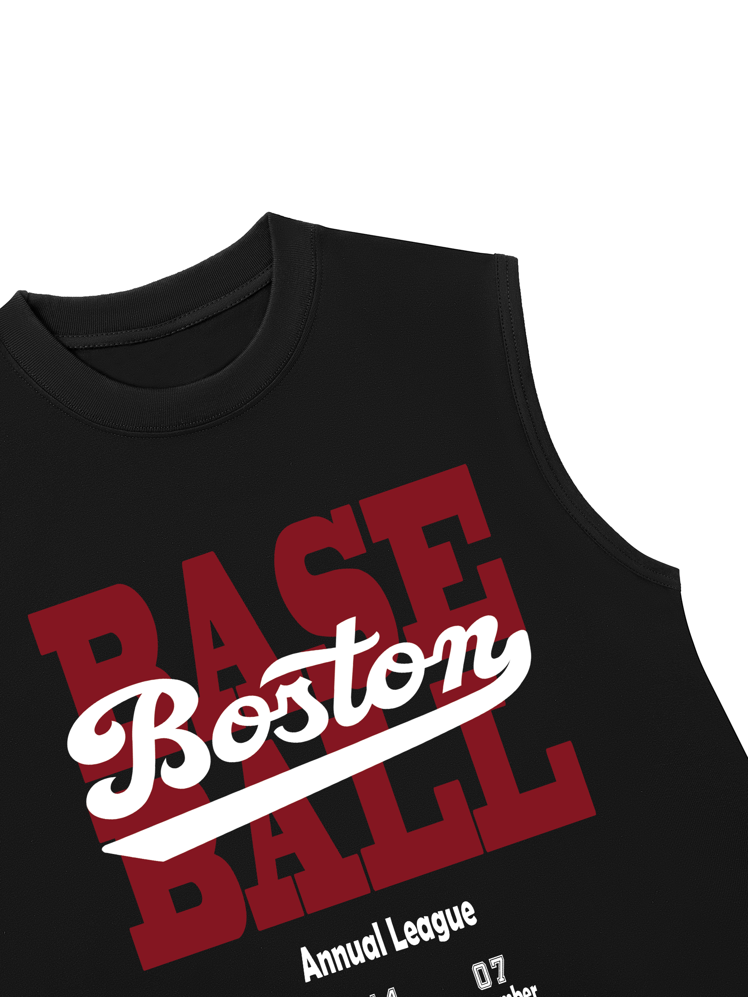 Áo Ba Lỗ Relaxed Fit Baseball Boston League