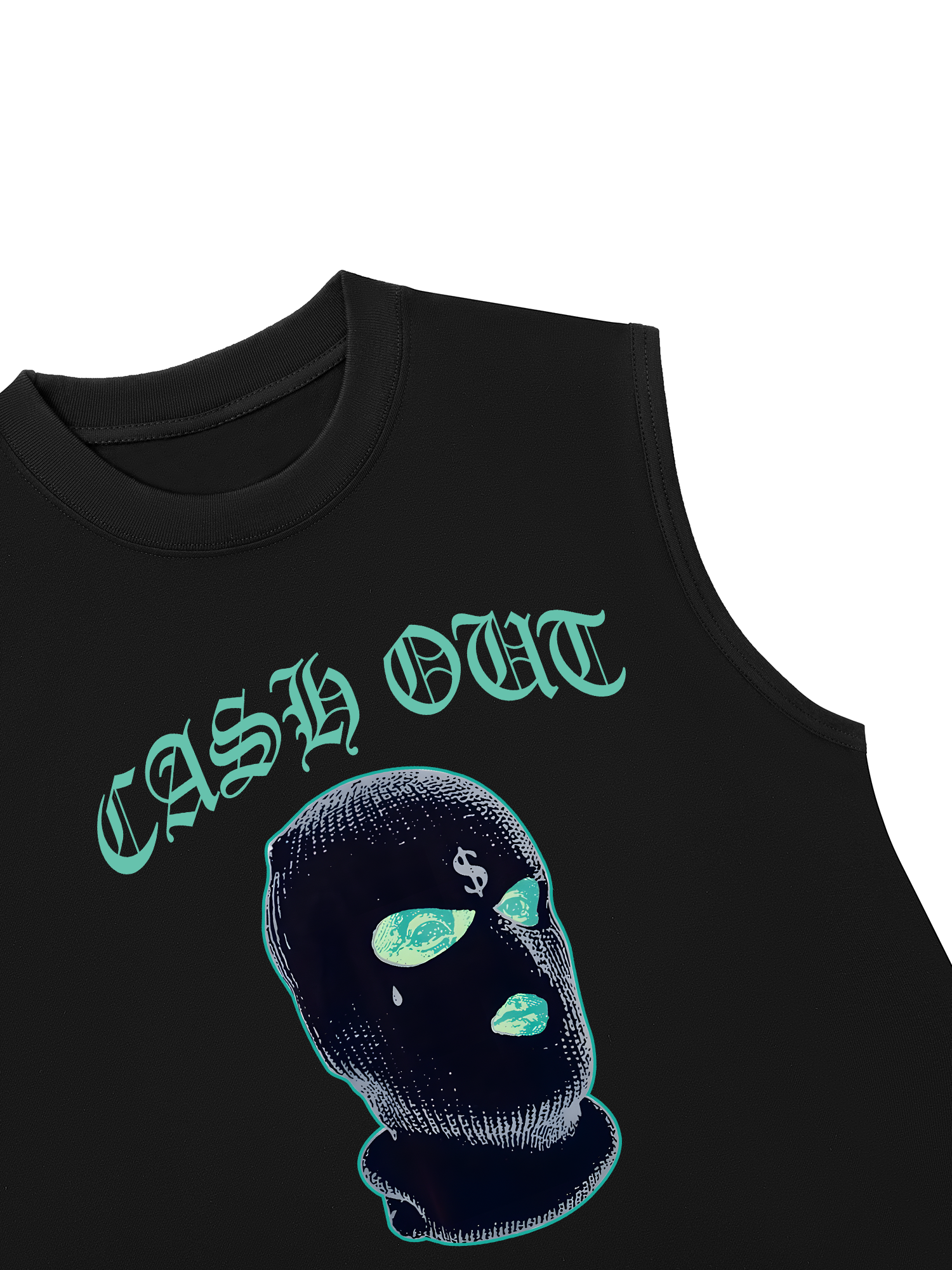 Áo Ba Lỗ Relaxed Fit Money Cash Out
