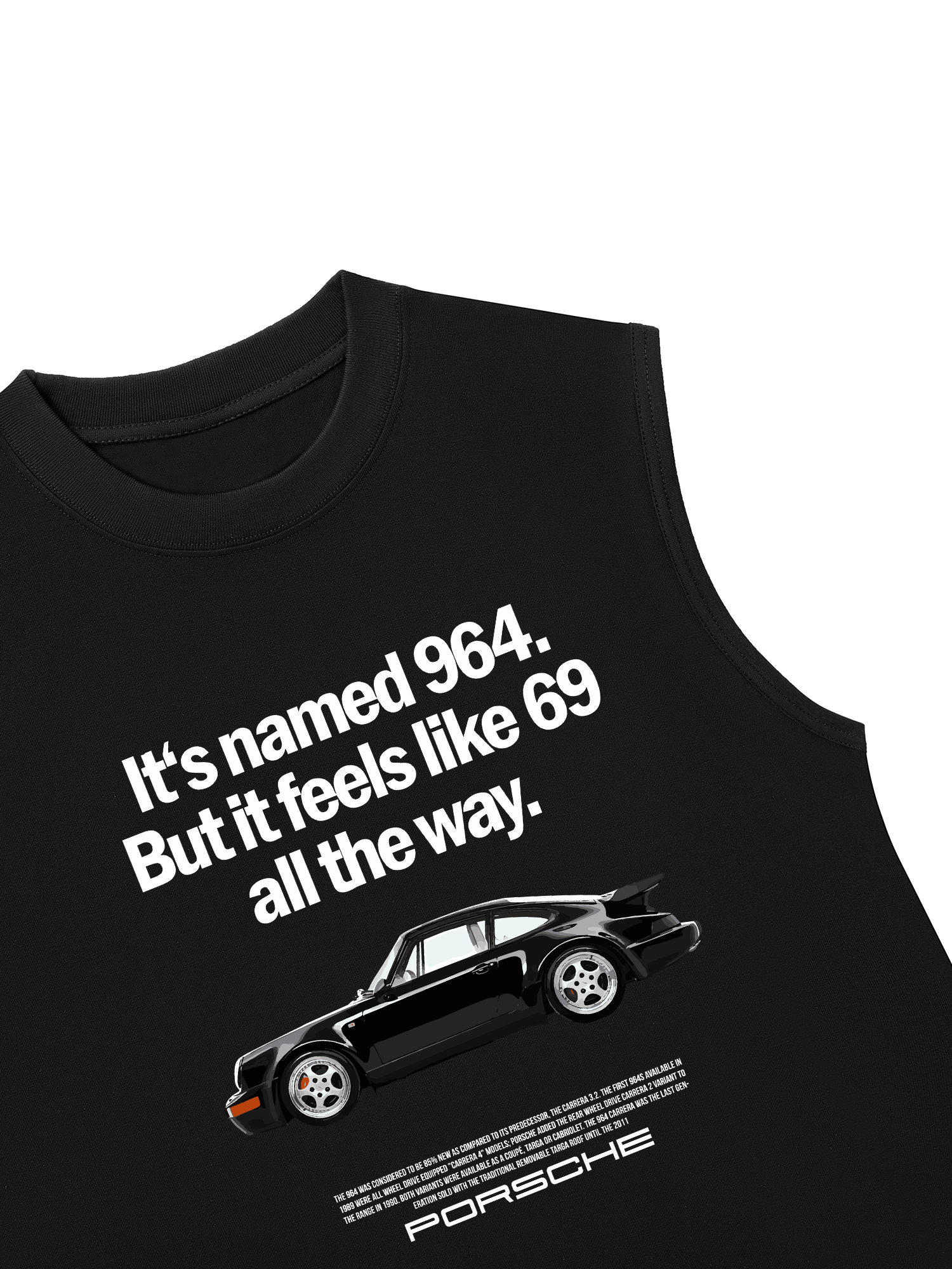 Áo Ba Lỗ Relaxed Fit Porsche It Feel Like 69