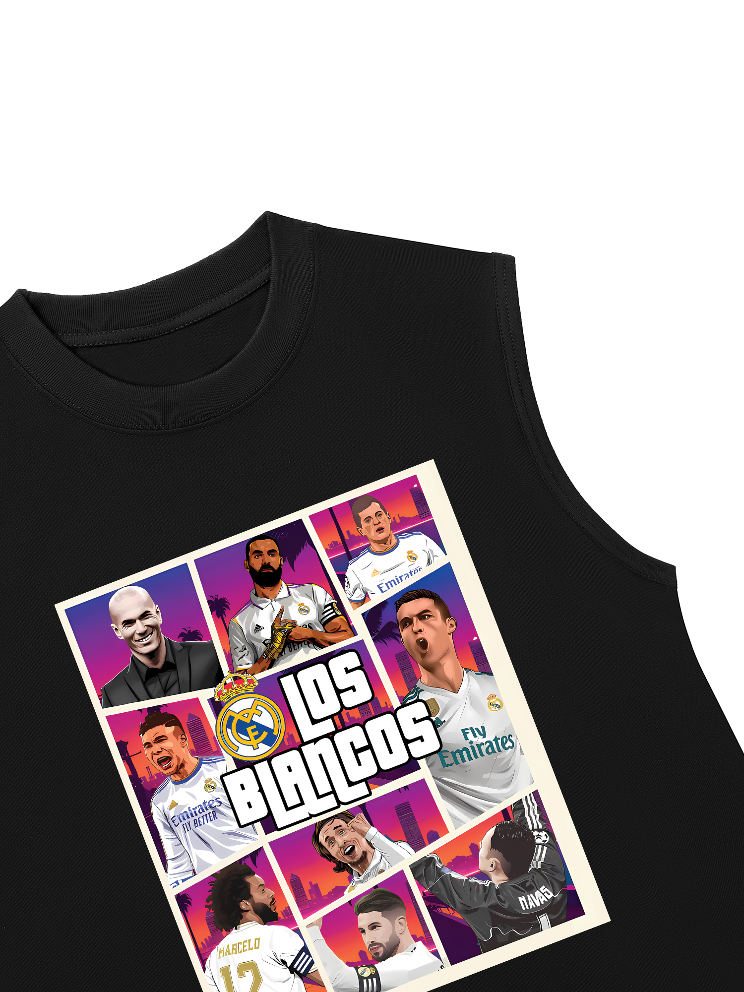 Áo Ba Lỗ Relaxed Fit Real Madrid Losblancos