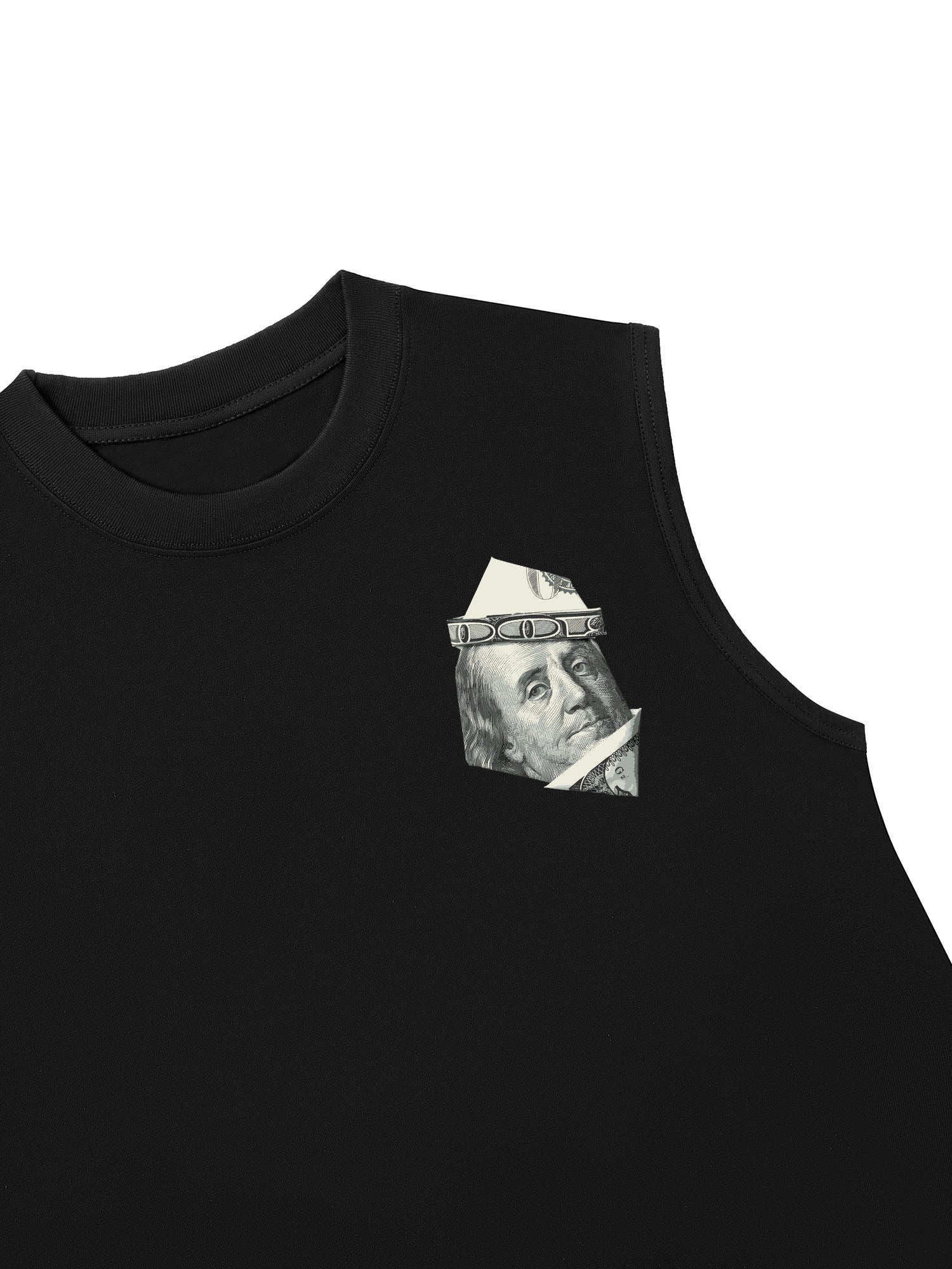 Áo Ba Lỗ Relaxed Fit Money Origami Hustle