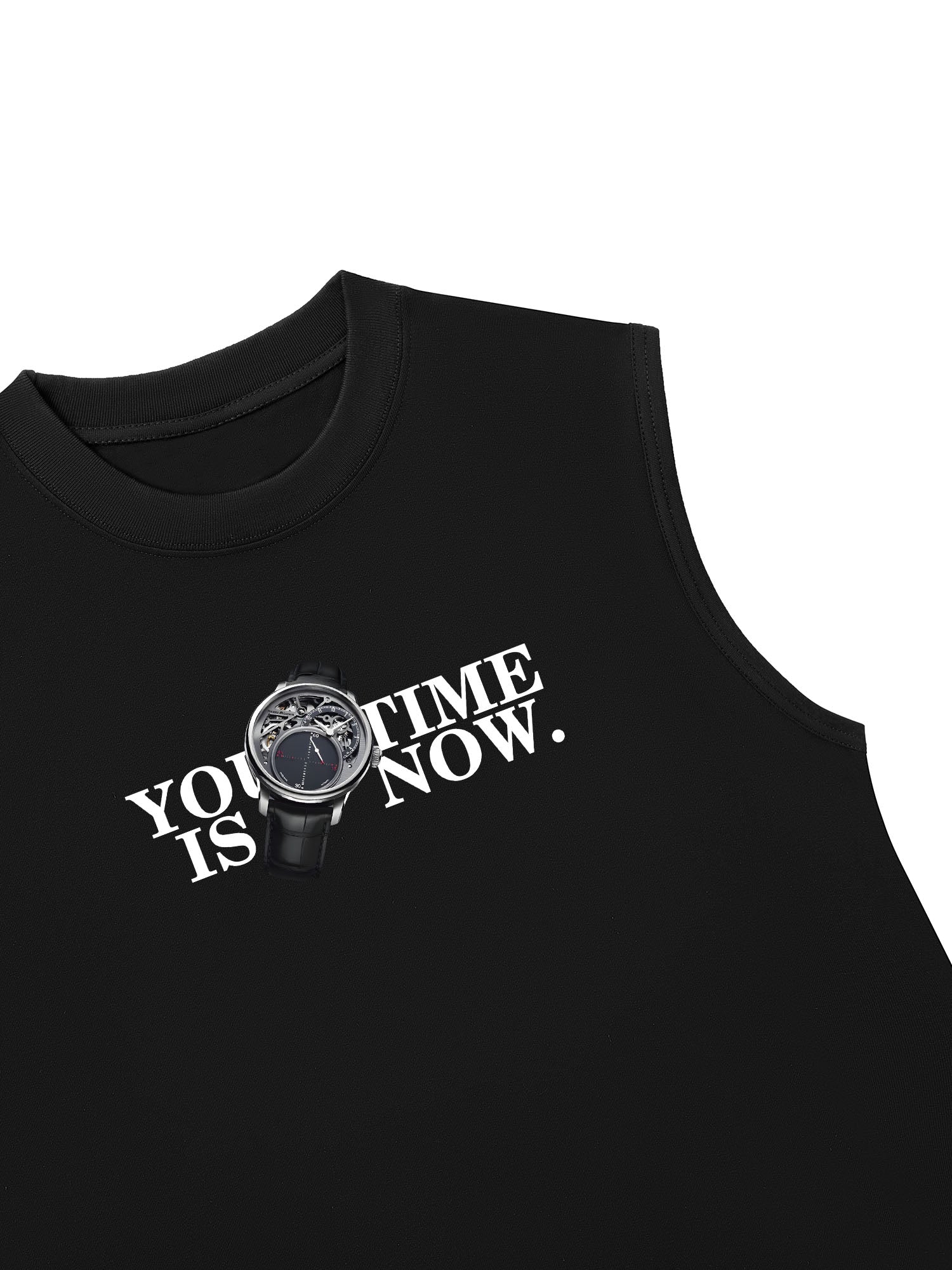Áo Ba Lỗ Relaxed Fit Watch Your Time Is Now