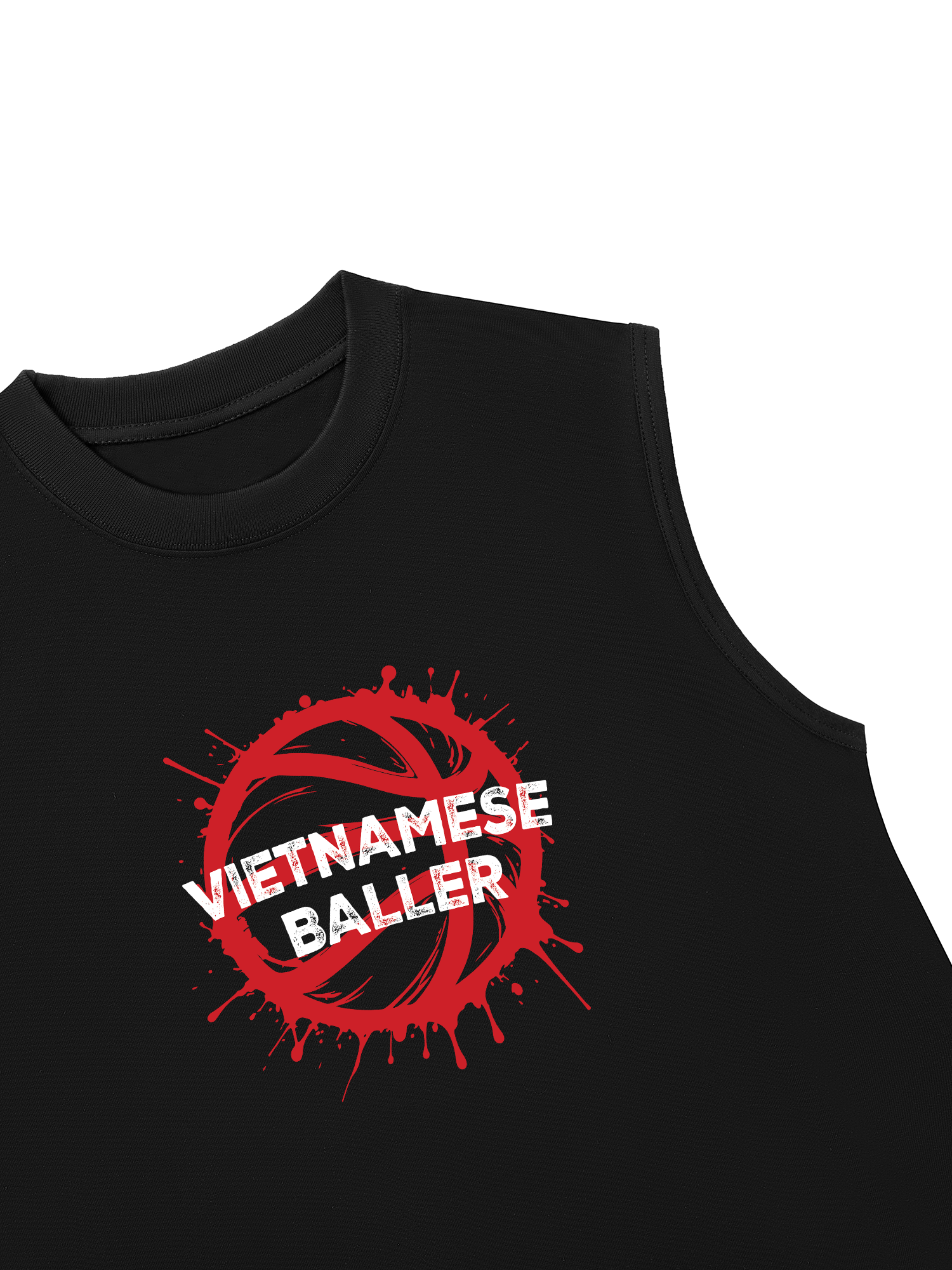 Áo Ba Lỗ Relaxed Fit Basketball Vietnamese Baller
