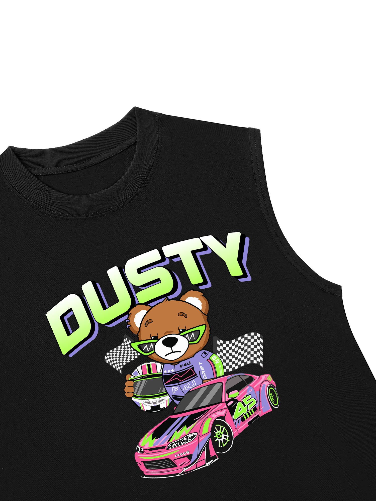 Áo Ba Lỗ Relaxed Fit Dusty Gangz