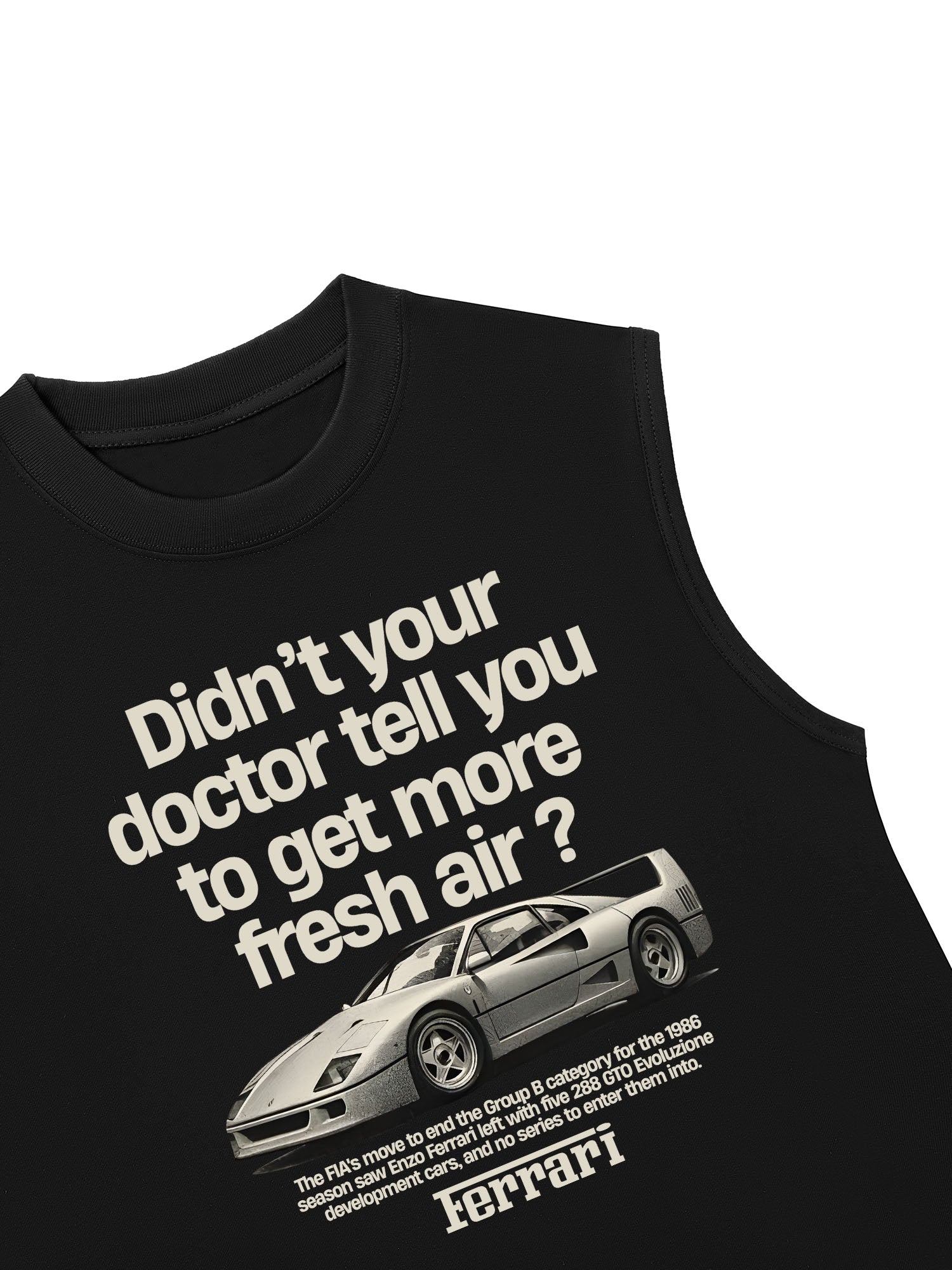 Áo Ba Lỗ Relaxed Fit Ferrari Fresh Air