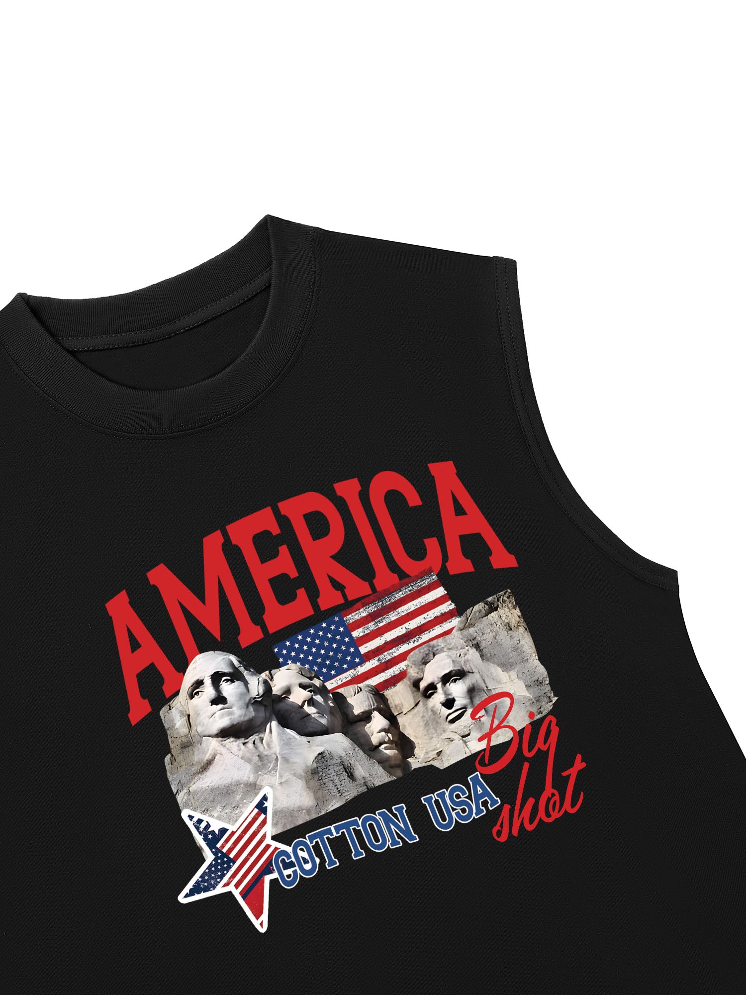 Áo Ba Lỗ Relaxed Fit USA Big Shot