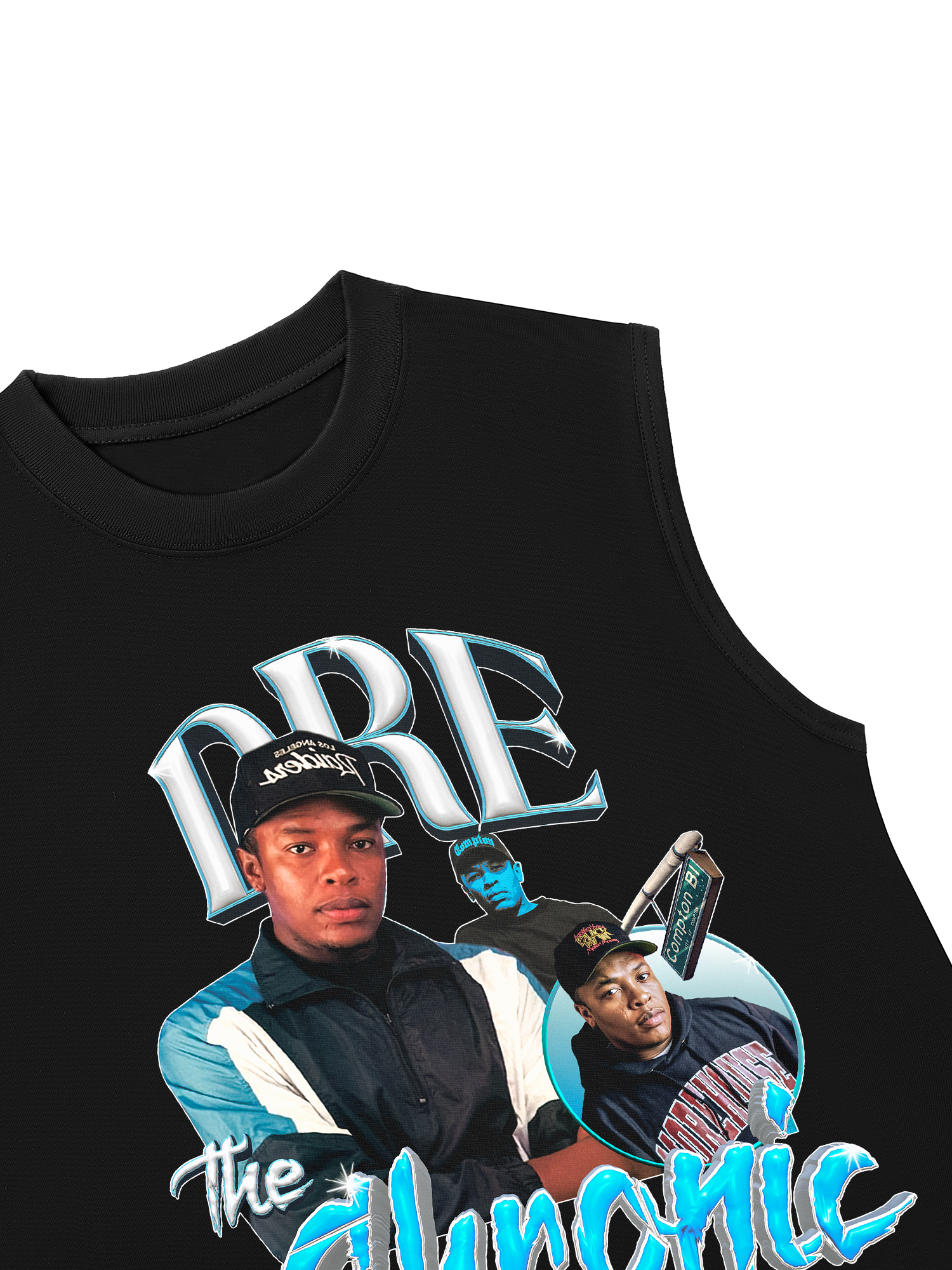 Áo Ba Lỗ Relaxed Fit Rapper Dr Dre The Chronic