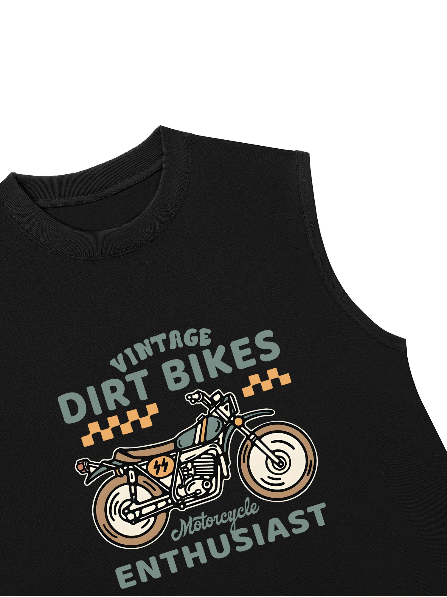 Áo Ba Lỗ Relaxed Fit Vintage Dirt Bike