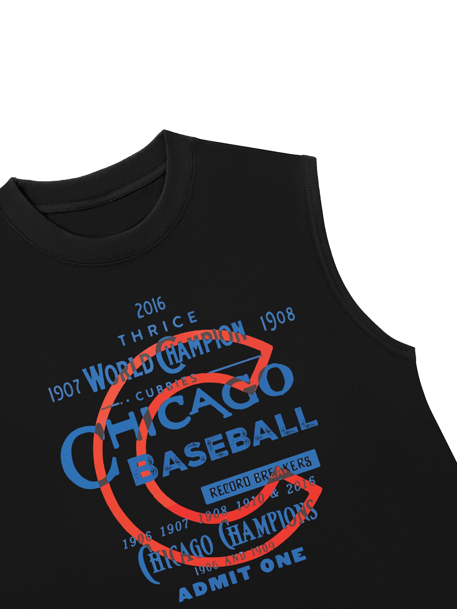 Áo Ba Lỗ Relaxed Fit Chicago Cubs