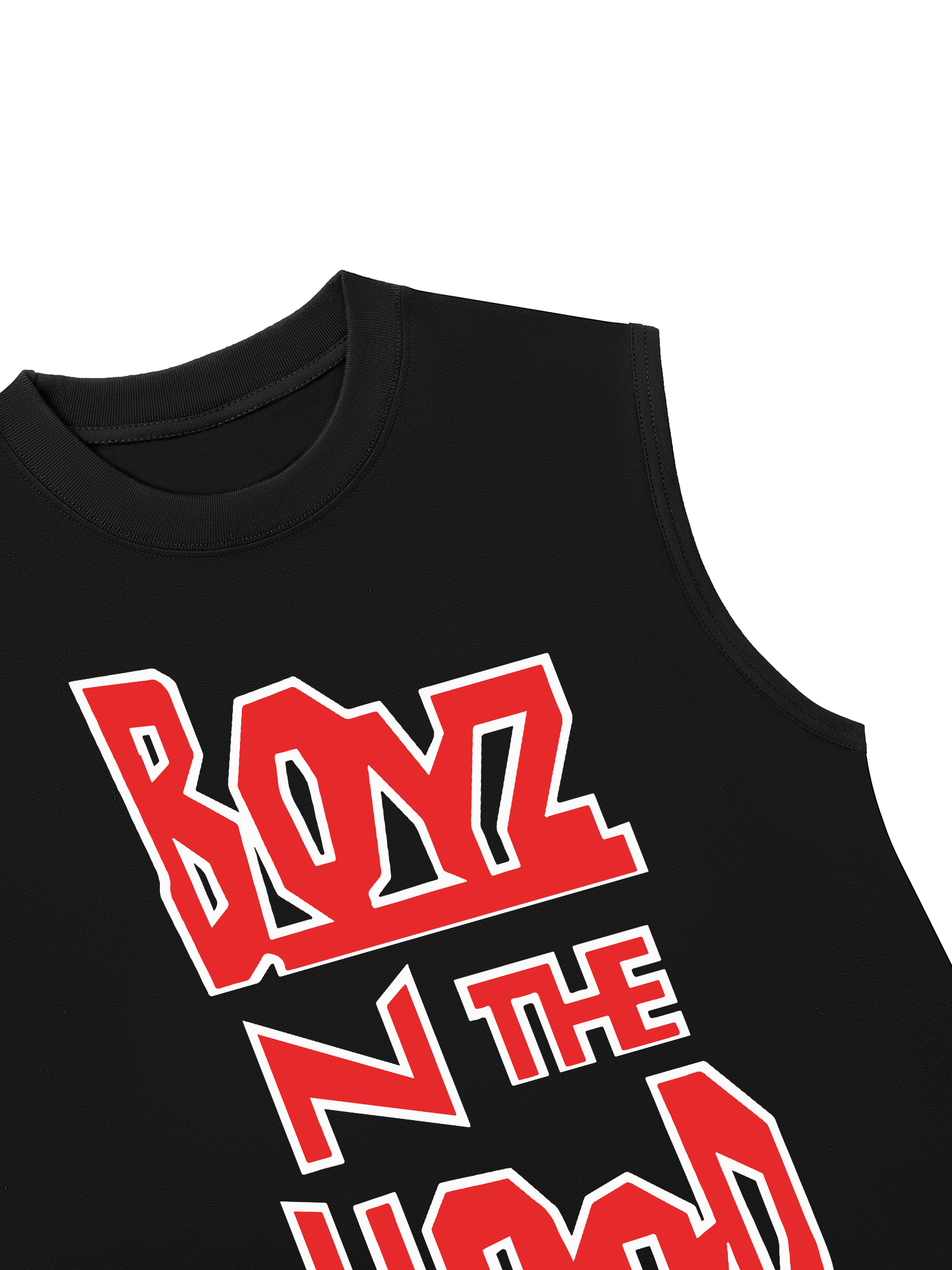 Áo Ba Lỗ Relaxed Fit Rapper Boyz N The Hood