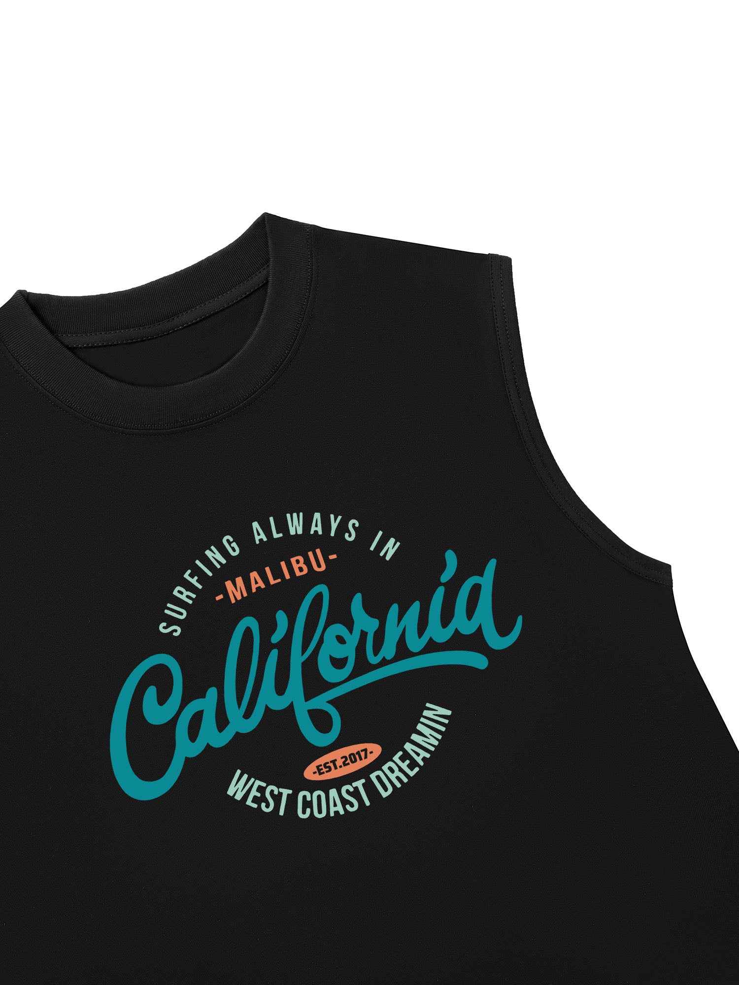 Áo Ba Lỗ Relaxed Fit City Malibu West Coast