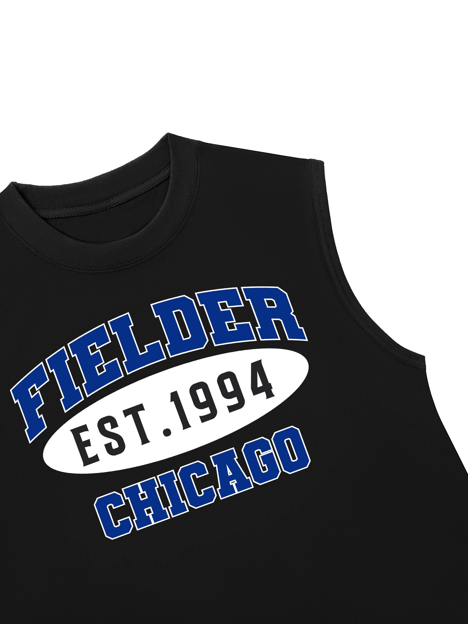 Áo Ba Lỗ Relaxed Fit Baseball Fielder Chicago
