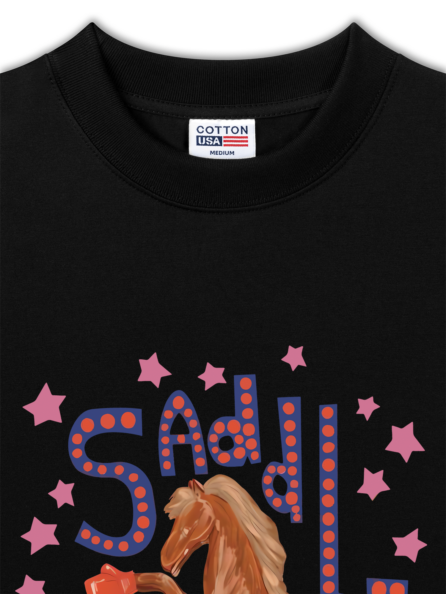 Áo Thun Relaxed Fit 2026 - Saddle Up