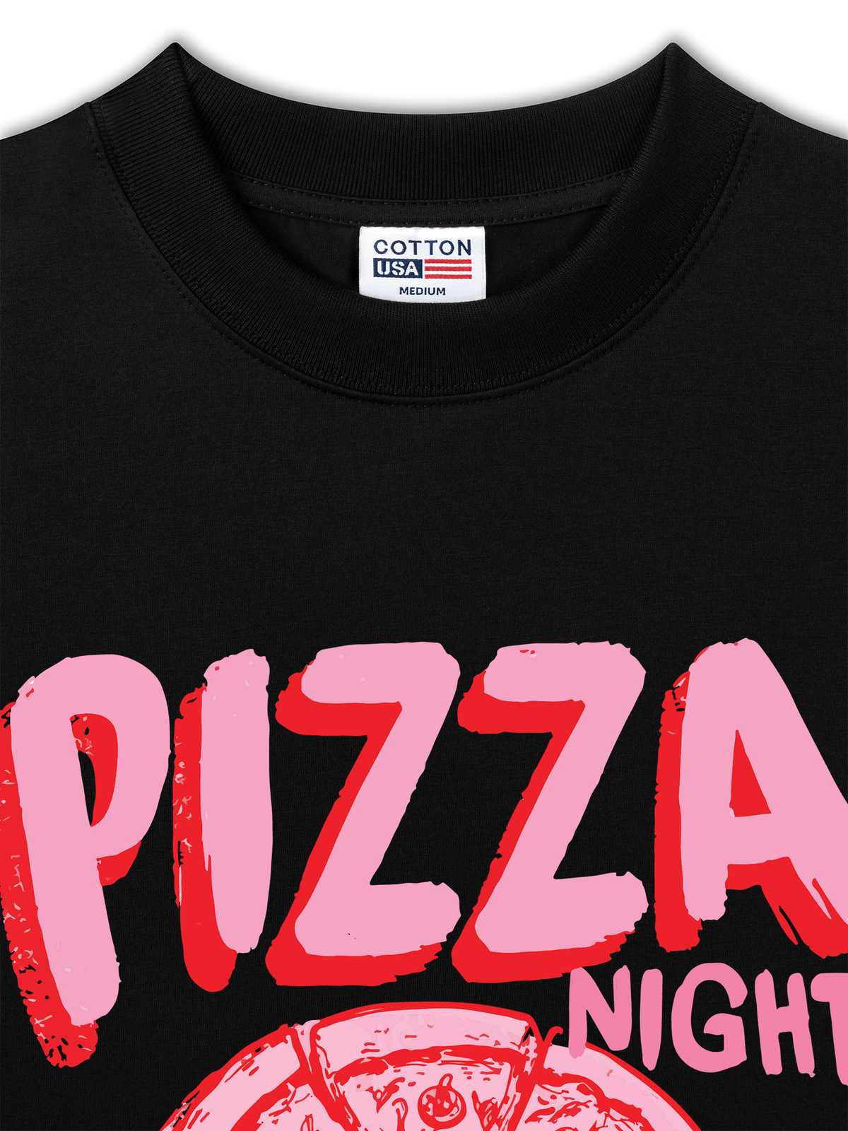 Áo Thun Relaxed Fit Pizza Night