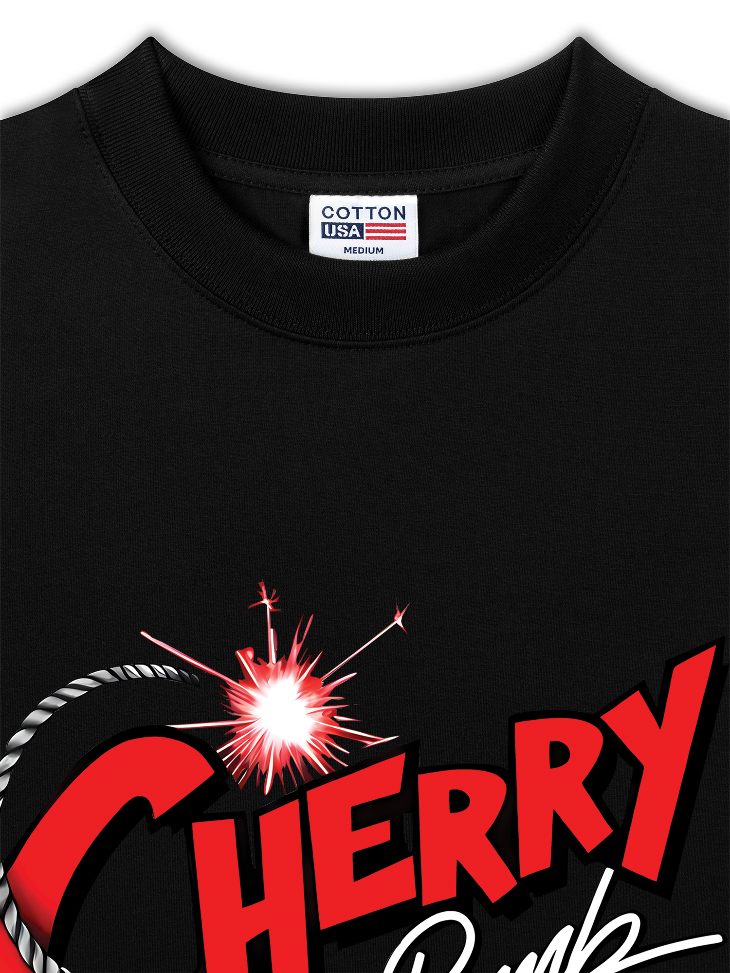 Áo Thun Relaxed Fit Cherry Bombb