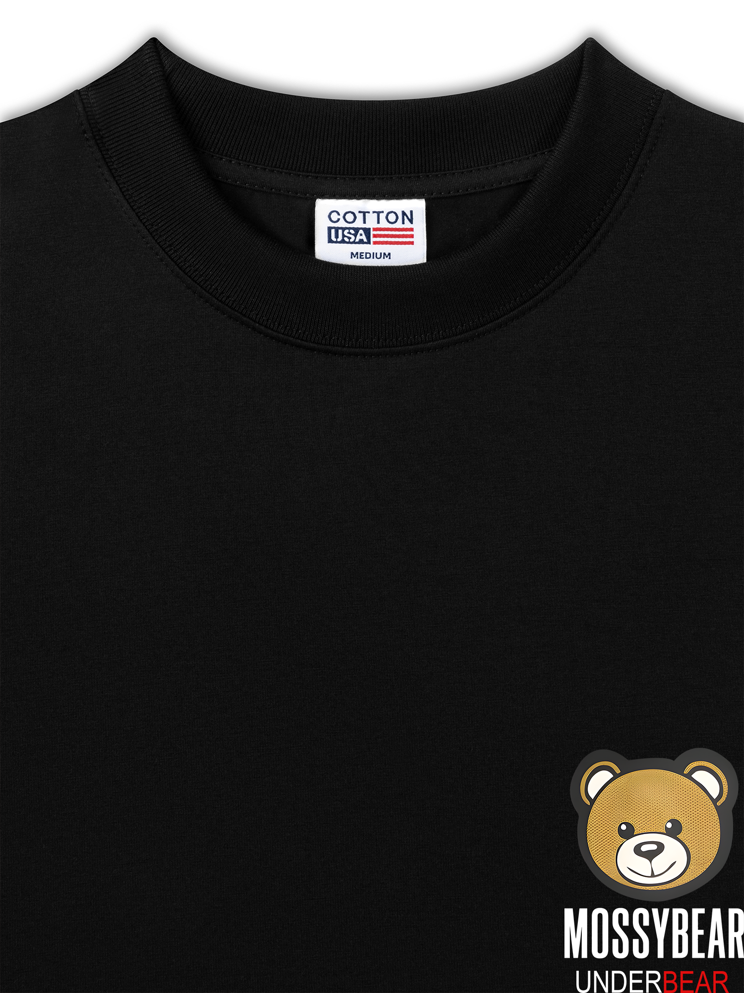 Áo Thun Relaxed Fit Mossy Bear Under Bear